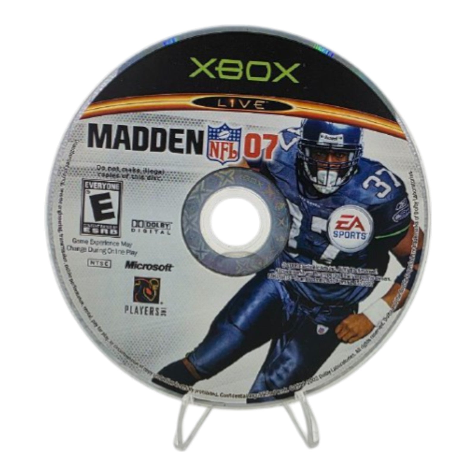 Madden NFL 07 Xbox Complete CIB Manual & Disc Included