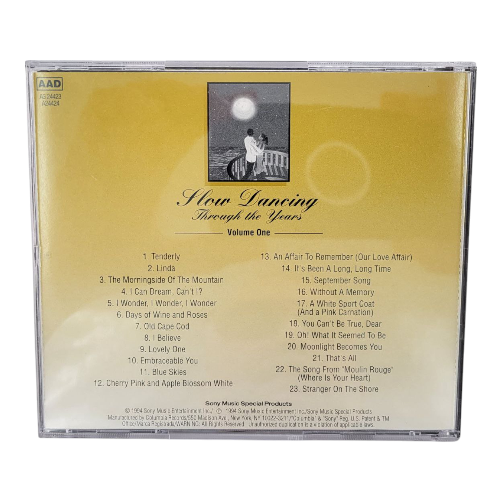 Slow Dancing Through the Years Vol 1 2 3 CD Set Bundle Sony Music 1994