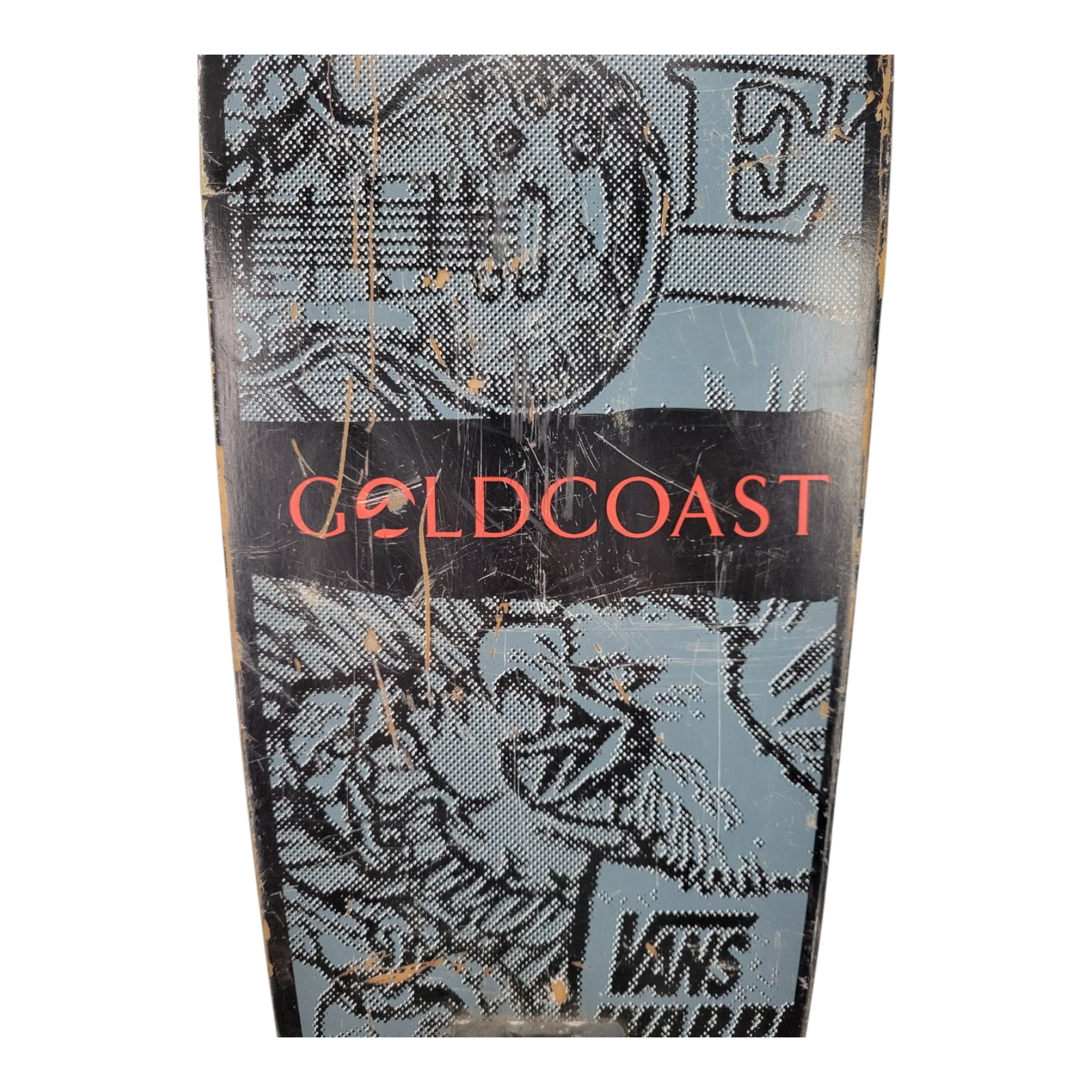 GoldCoast Concrete Wave Vans Warped Tour Edition Longboard Skateboard 33"