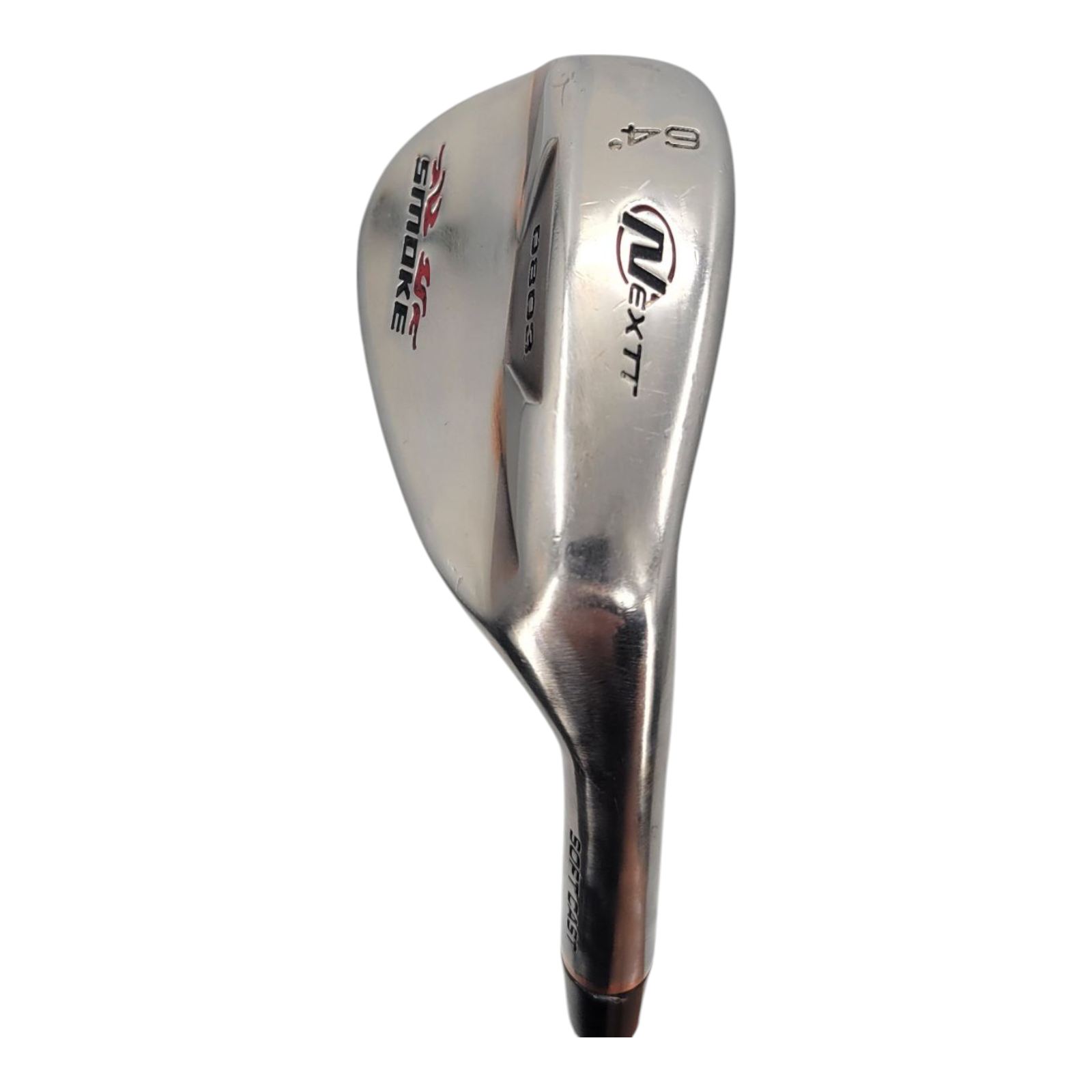 Nextt 0803 Smoke 64° Soft Cast Mens RH Wedge Steel Shaft New Kingrasp Grip 37"