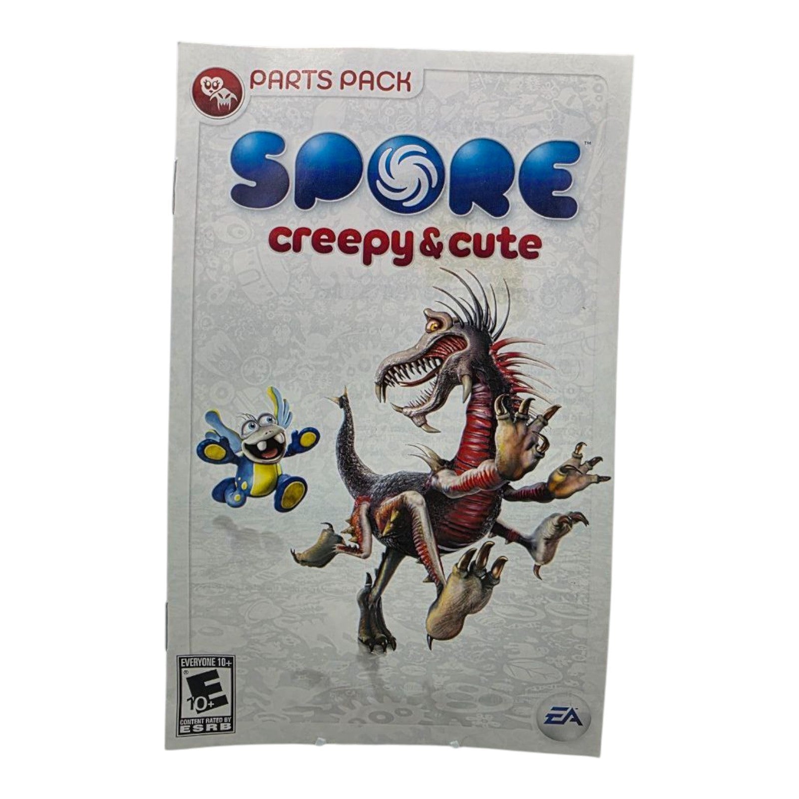 Spore Creepy & Cute Parts Pack PC Mac DVD-ROM EA 2008 Expansion CIB Complete