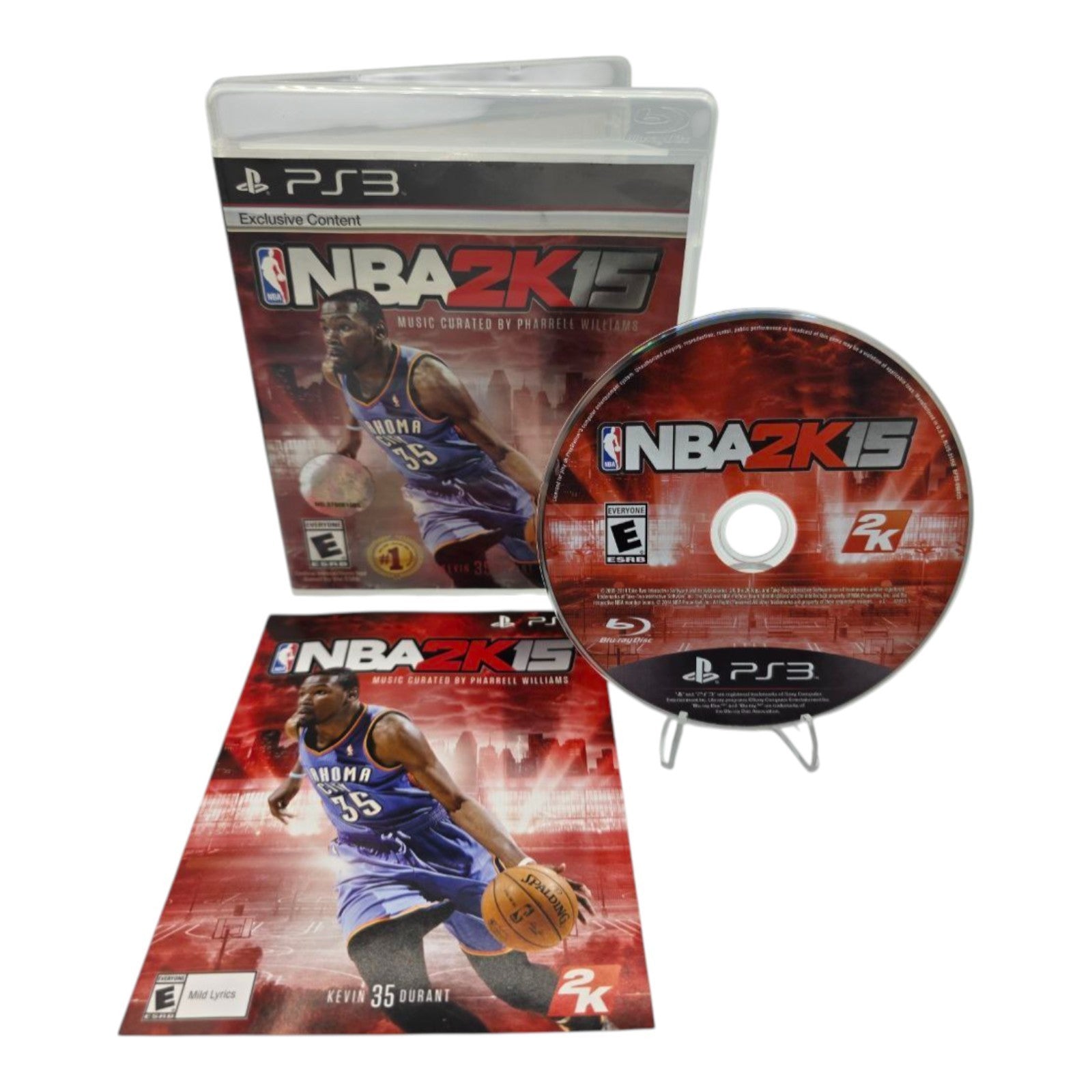 NBA 2K15 PlayStation 3 PS3 Complete Game Tested 2014