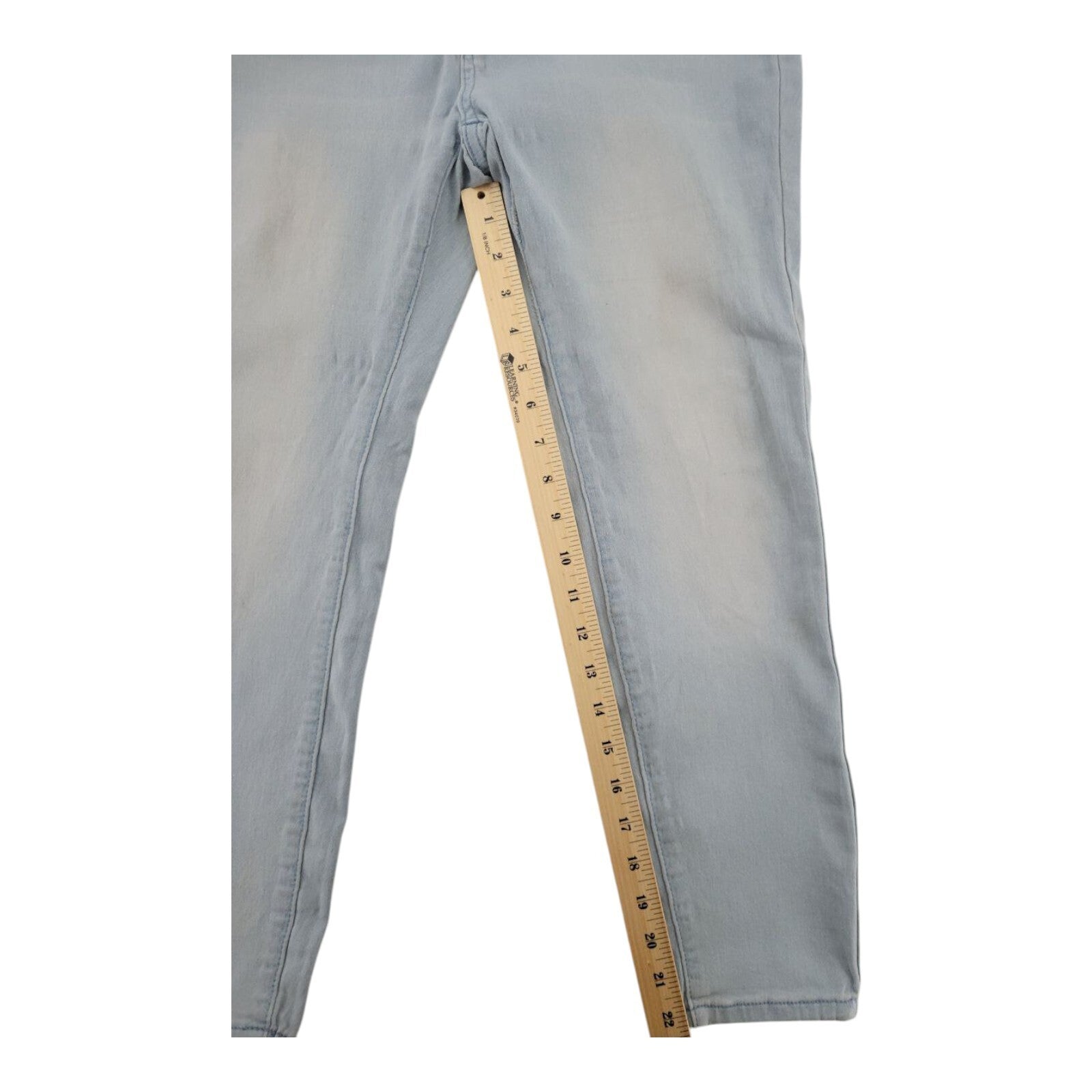 Soho Apparel Light Wash Skinny Jeans Womens Stretch Denim Size 15