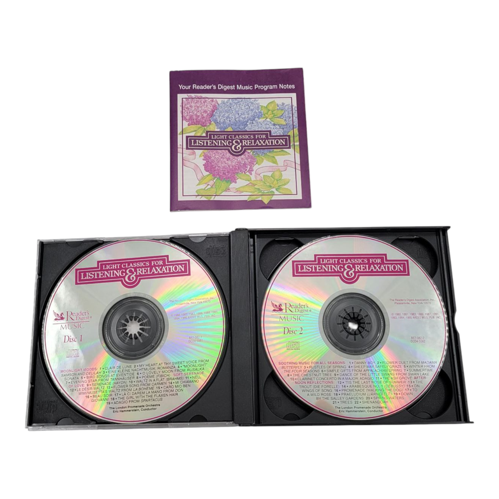 Readers Digest Light Classics Kenny G and Zamfir 6 CD Bundle
