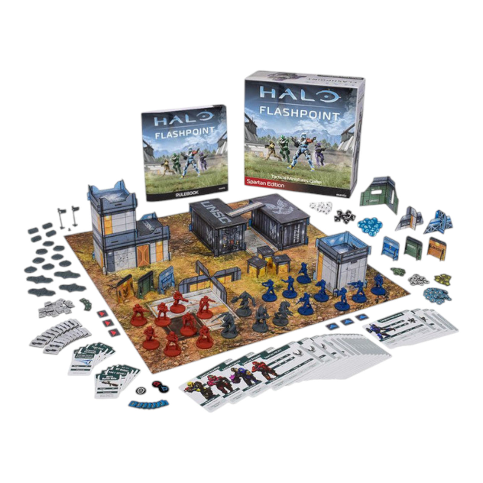 Halo Flashpoint Spartan Edition Tactical Miniatures Game by Mantic
