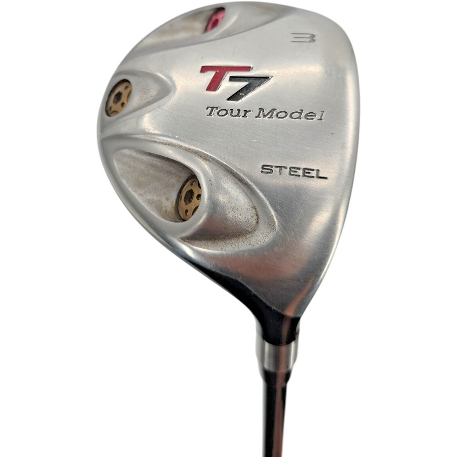 Tour Model T7 Steel 3 Wood RH R-Flex Graphite Shaft New Kingrasp Grip 44”