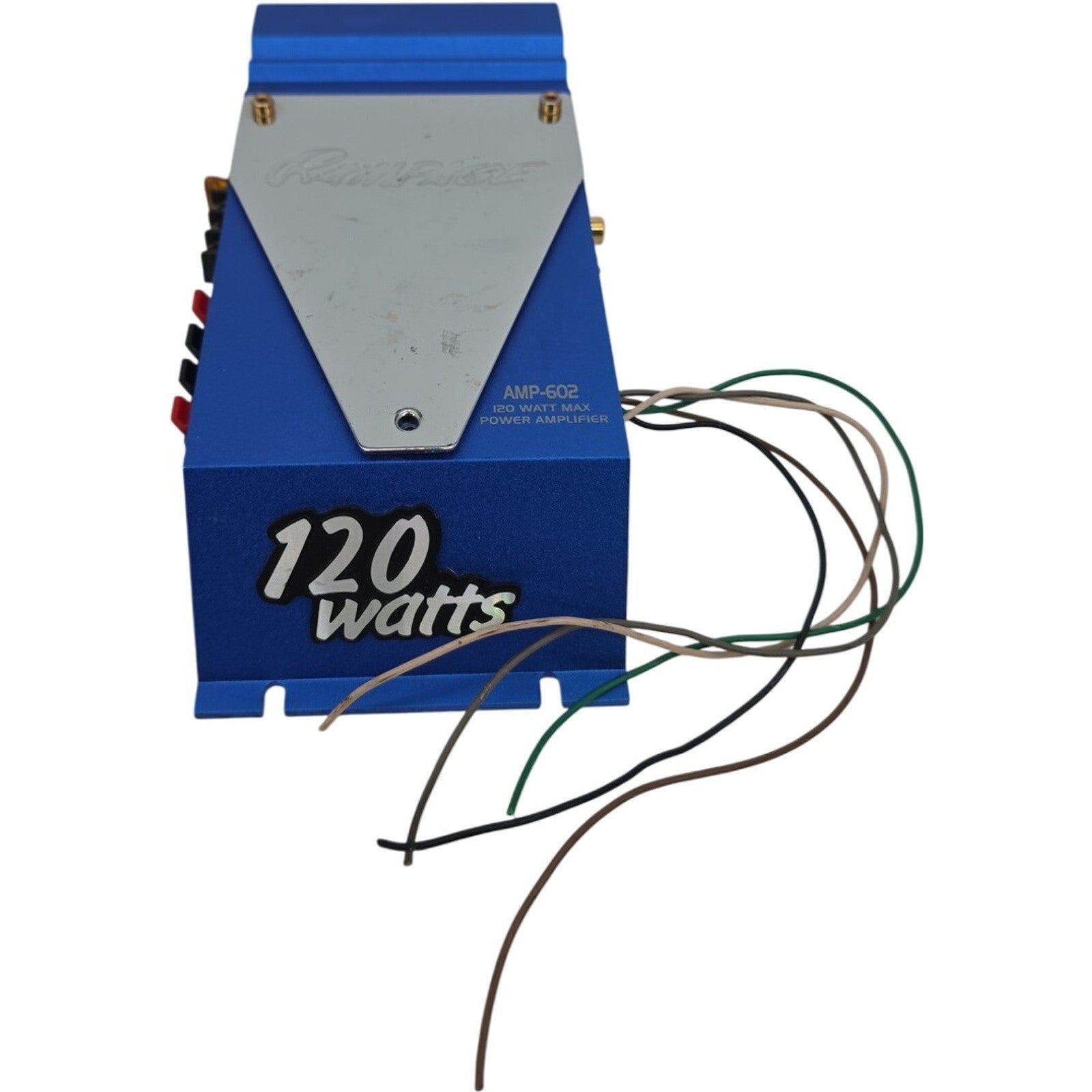 Rampage by Audiovox AMP-602 120W 2-Channel Car Power Amplifier Made in Korea