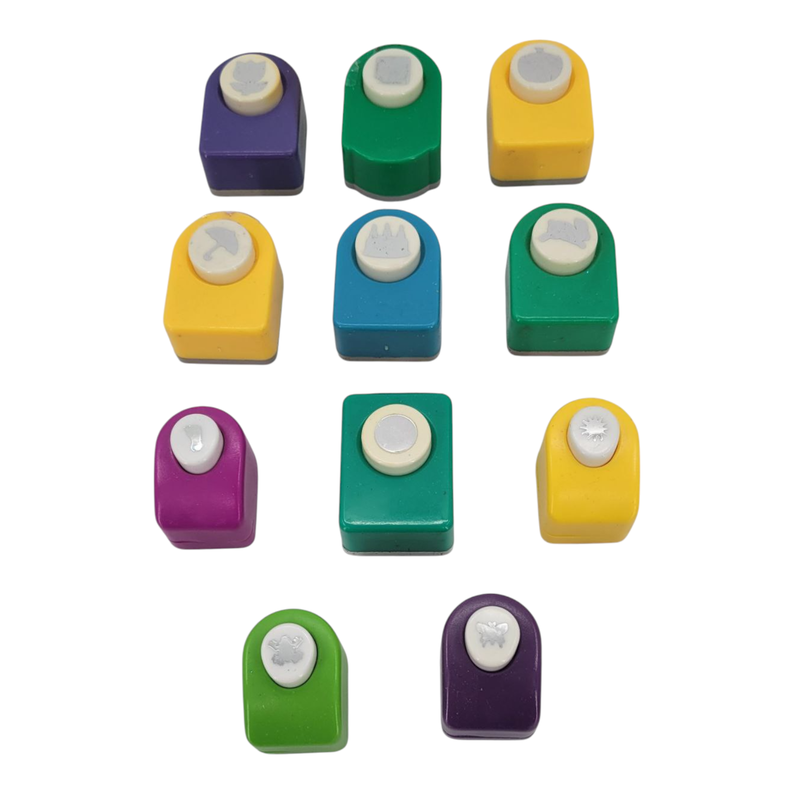 Unbranded Craft Paper Punch 11 Piece - Various Shapes 11 Piece Bundle