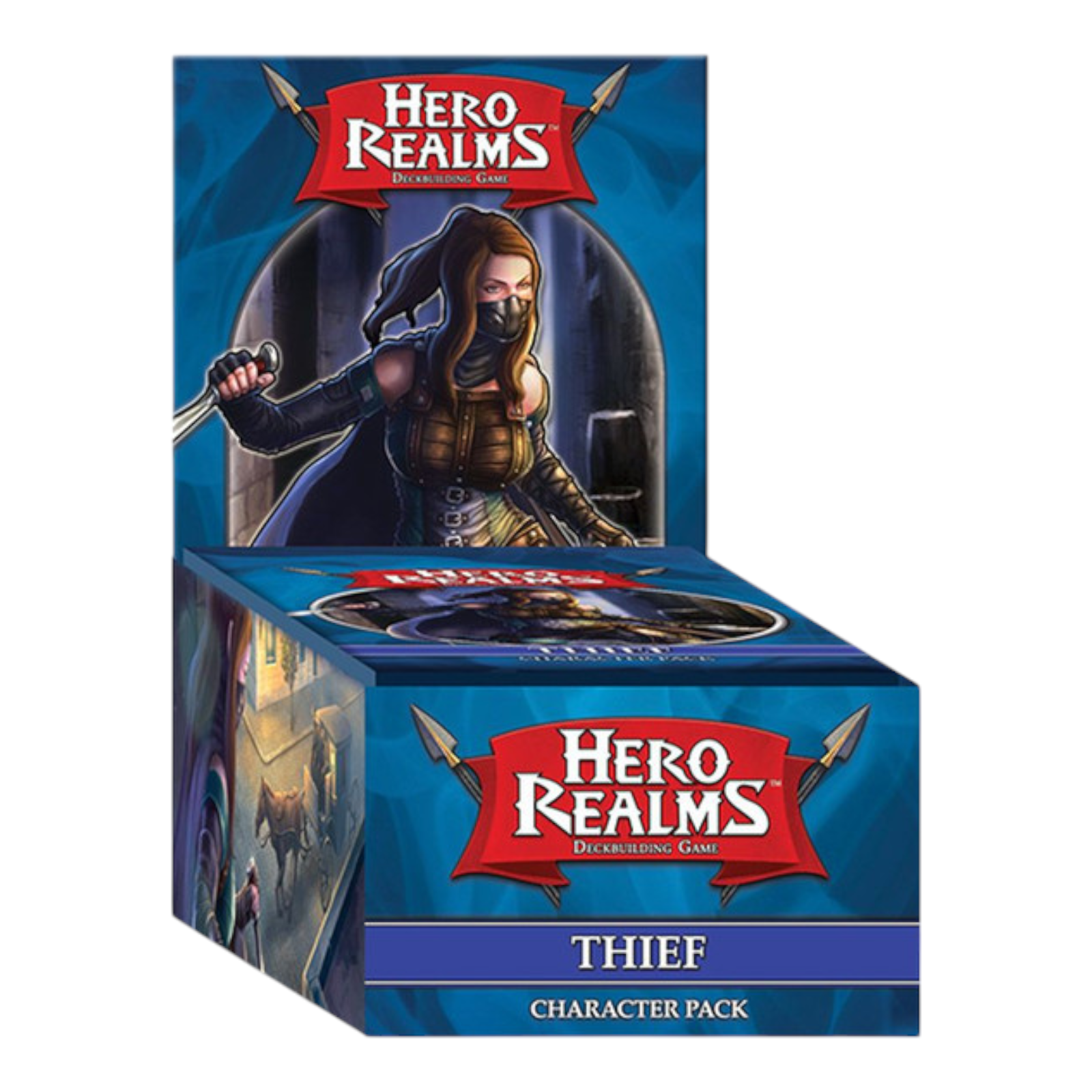 Hero Realms Deckbuilding Game Thief Booster Display 12 Character Packs