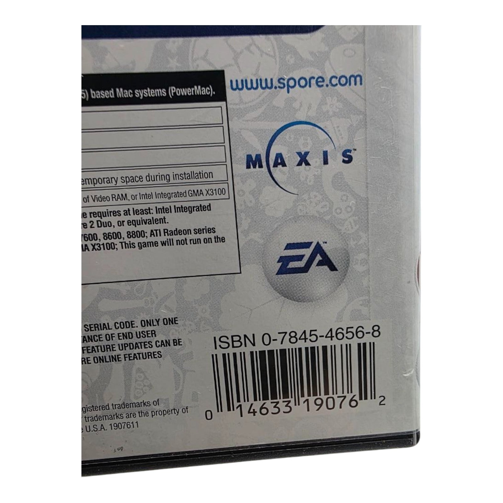 Spore Creepy & Cute Parts Pack PC Mac DVD-ROM EA 2008 Expansion CIB Complete