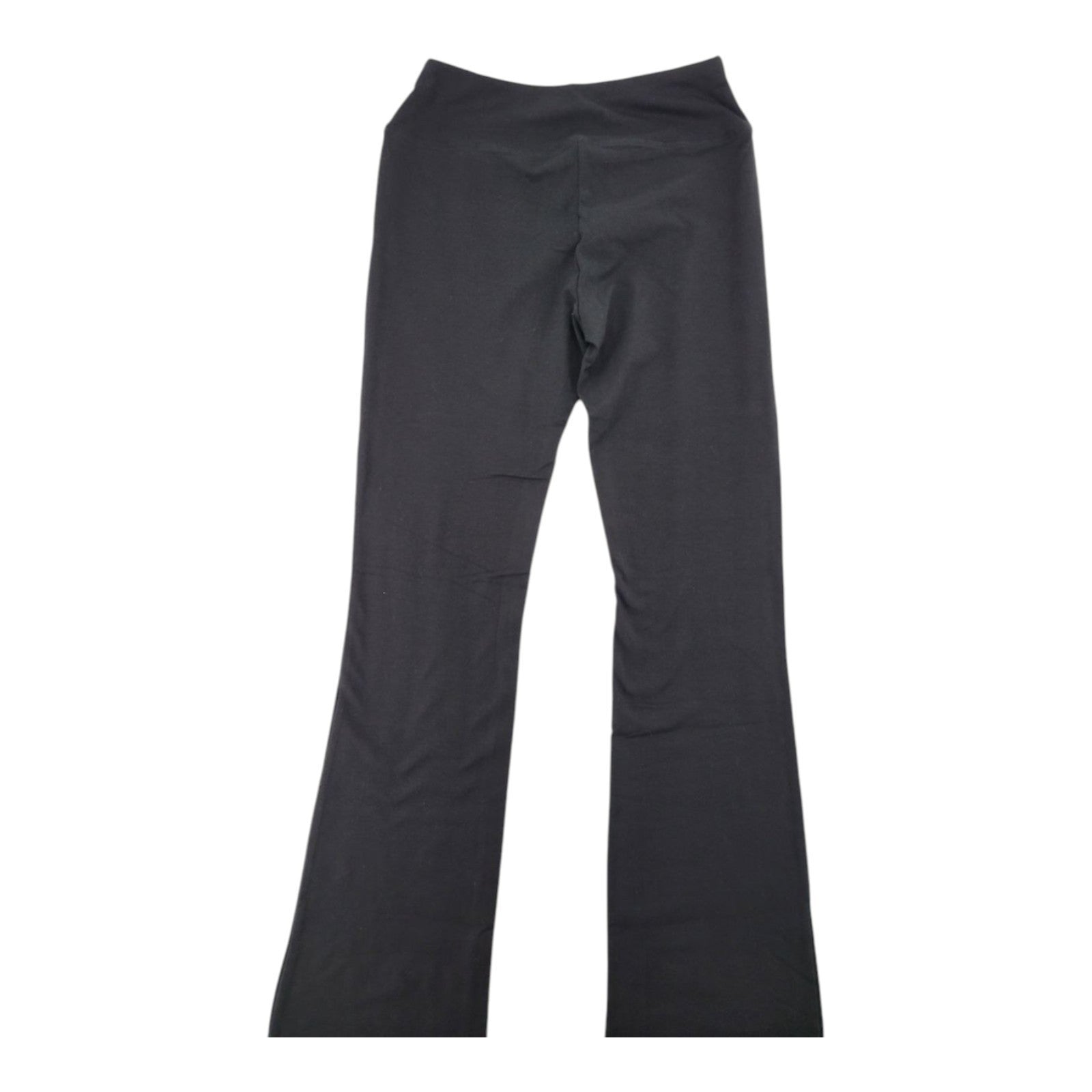 FITTOO Women's Black Yoga Pants Flared Leg High Waist Stretch Size S