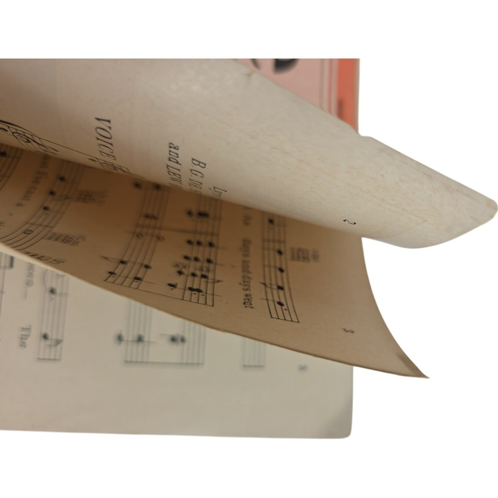 Vintage 1926 Sheet Music Here I Am Harry Richman George White Scandals