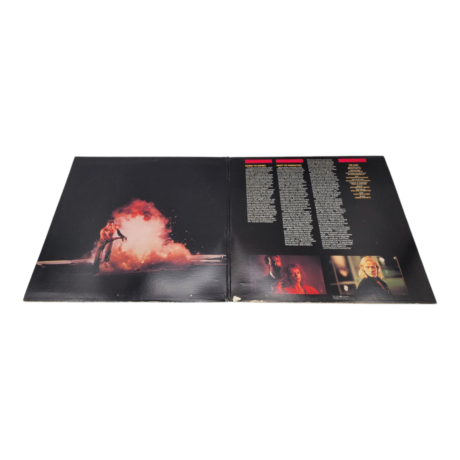 Die Hard Fox Video Bruce Willis LaserDisc Special Widescreen Edition