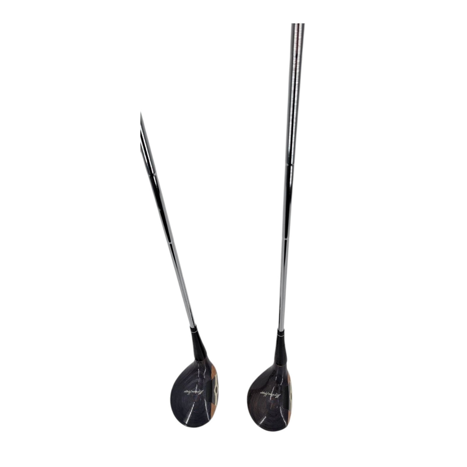 Ram Marlene Hagge Ladies RH Driver and 3 Wood Steel Shafts Original Ram Grips