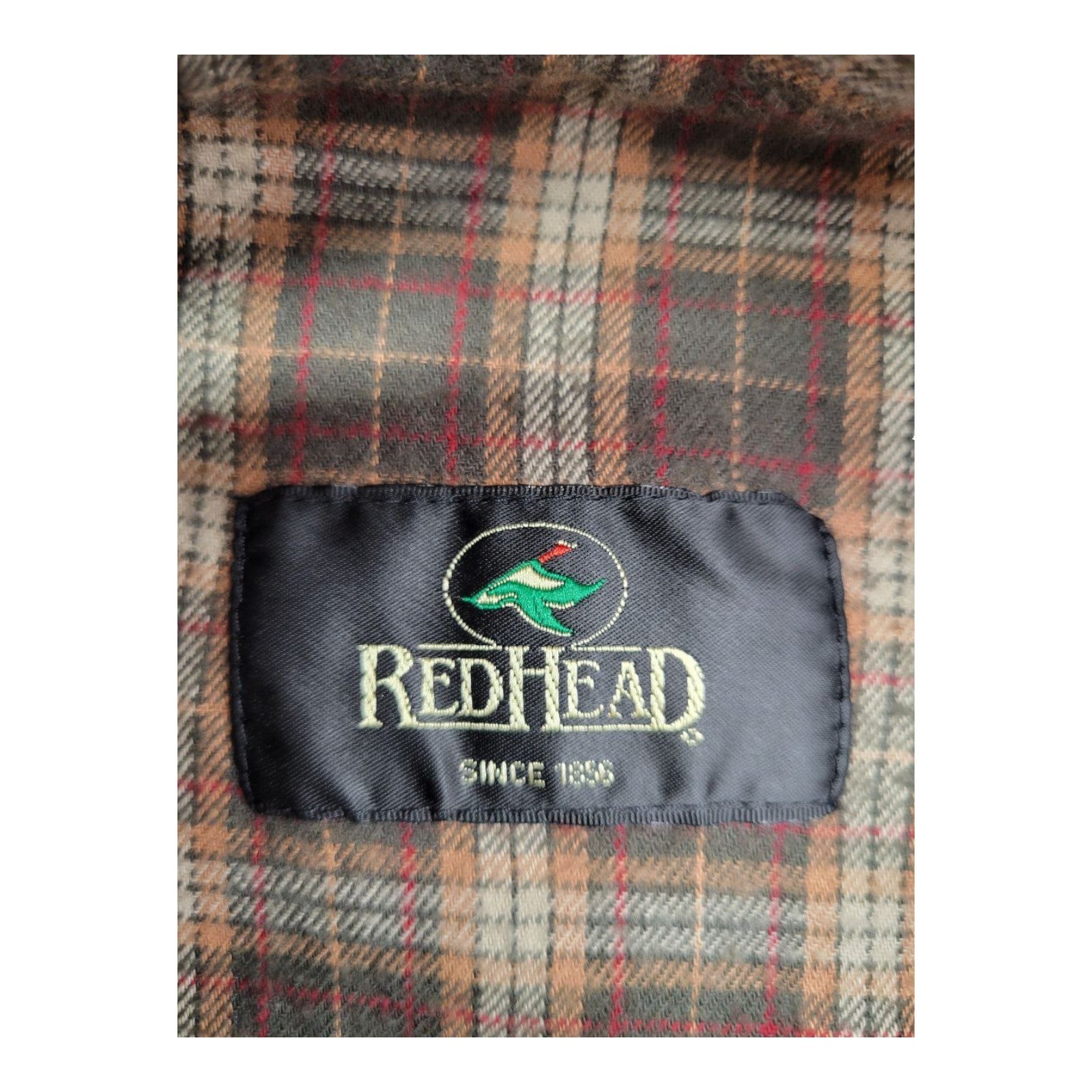 RedHead Utility Pants Brown Flannel Lined Workwear Cotton Size 46x30