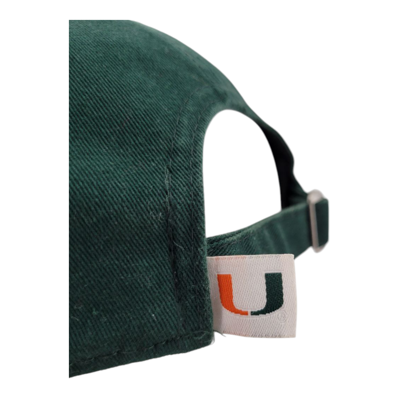 New Era 9TWENTY Miami Hurricanes Hat Green Adjustable Strapback Cap U Logo