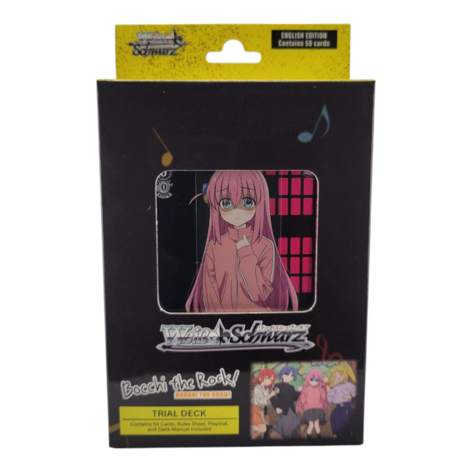 Weiss Schwarz Bocchi the Rock! Trial Deck English Edition 50 Cards