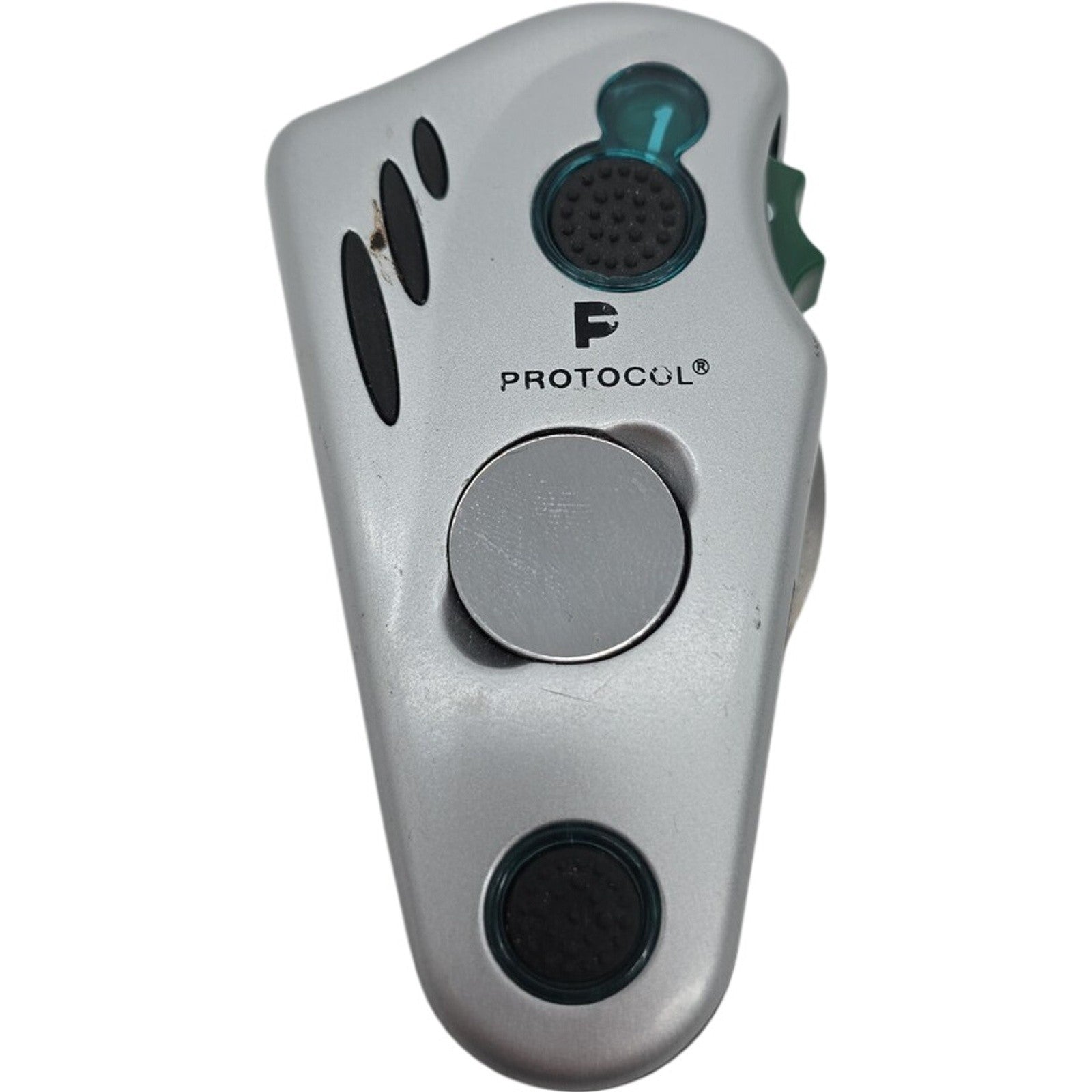 Protocol Silver Digital Counter Golf Score Keeper Clip-On with Brush