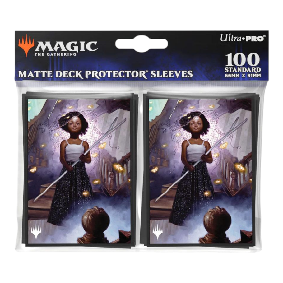 Ultra Pro Magic The Gathering Duskmourn Aminatou Veil Piercer 100 Card Sleeves