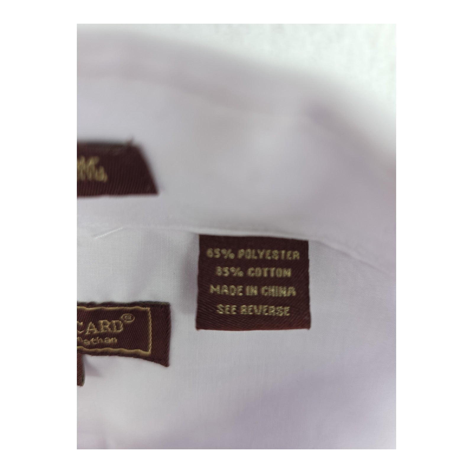 Henri Picard by Don Jonathan White Dress Shirt Men’s 18½ 36/37 Long Sleeve