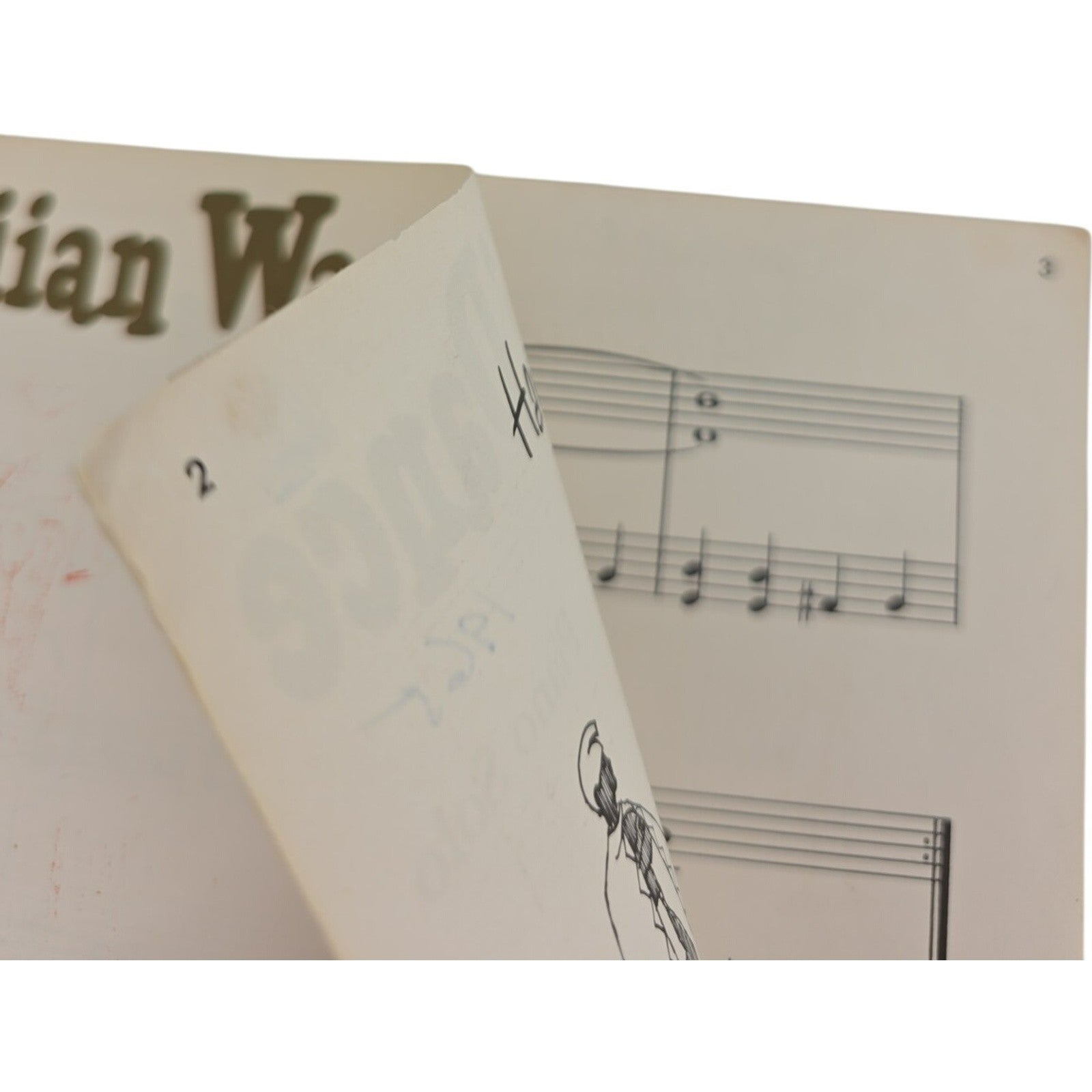 Vintage 1965 Sheet Music Hawaiian Warrior Dance Piano Solo by John W. Schaum