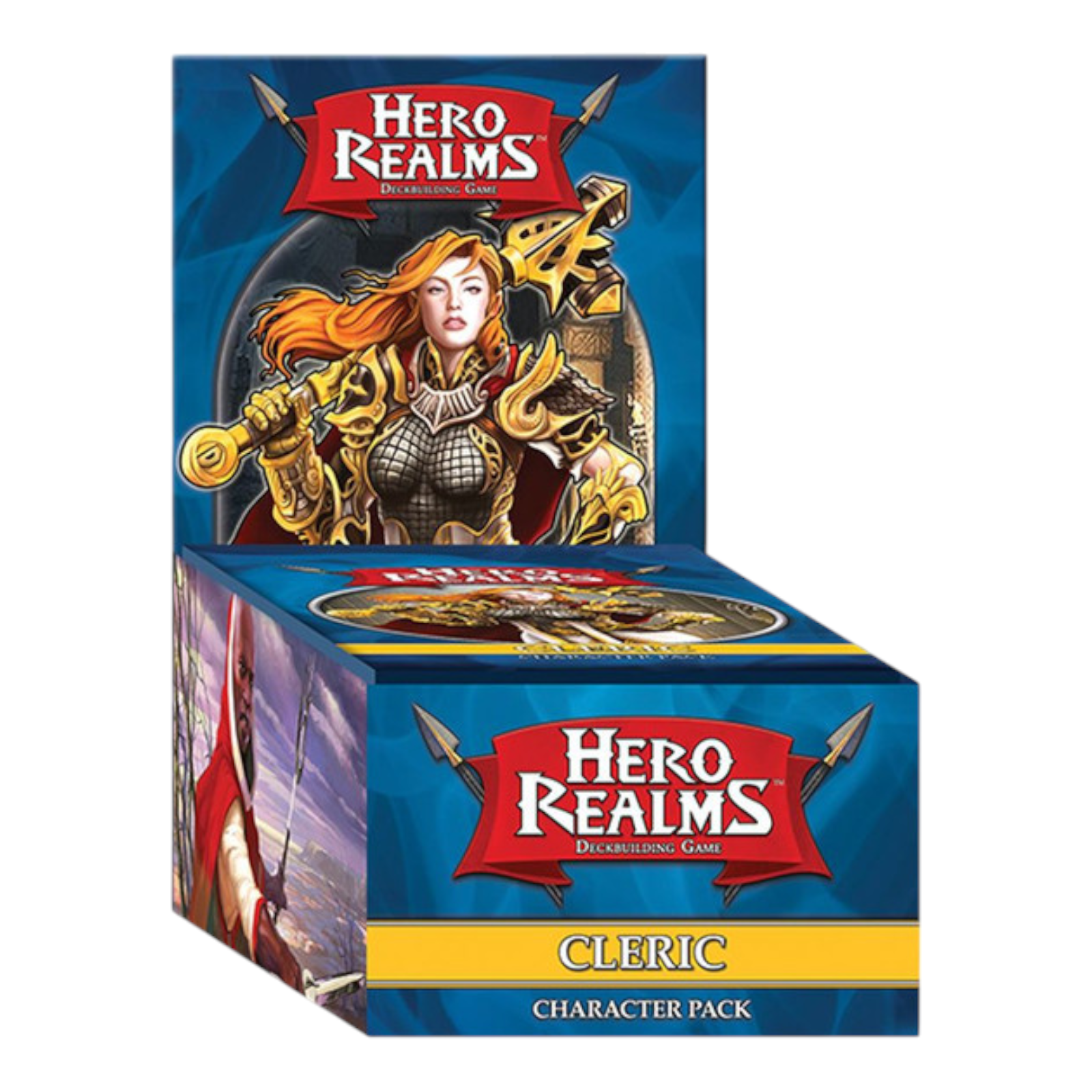 Hero Realms Deckbuilding Game Cleric Booster Display 12 Character Packs