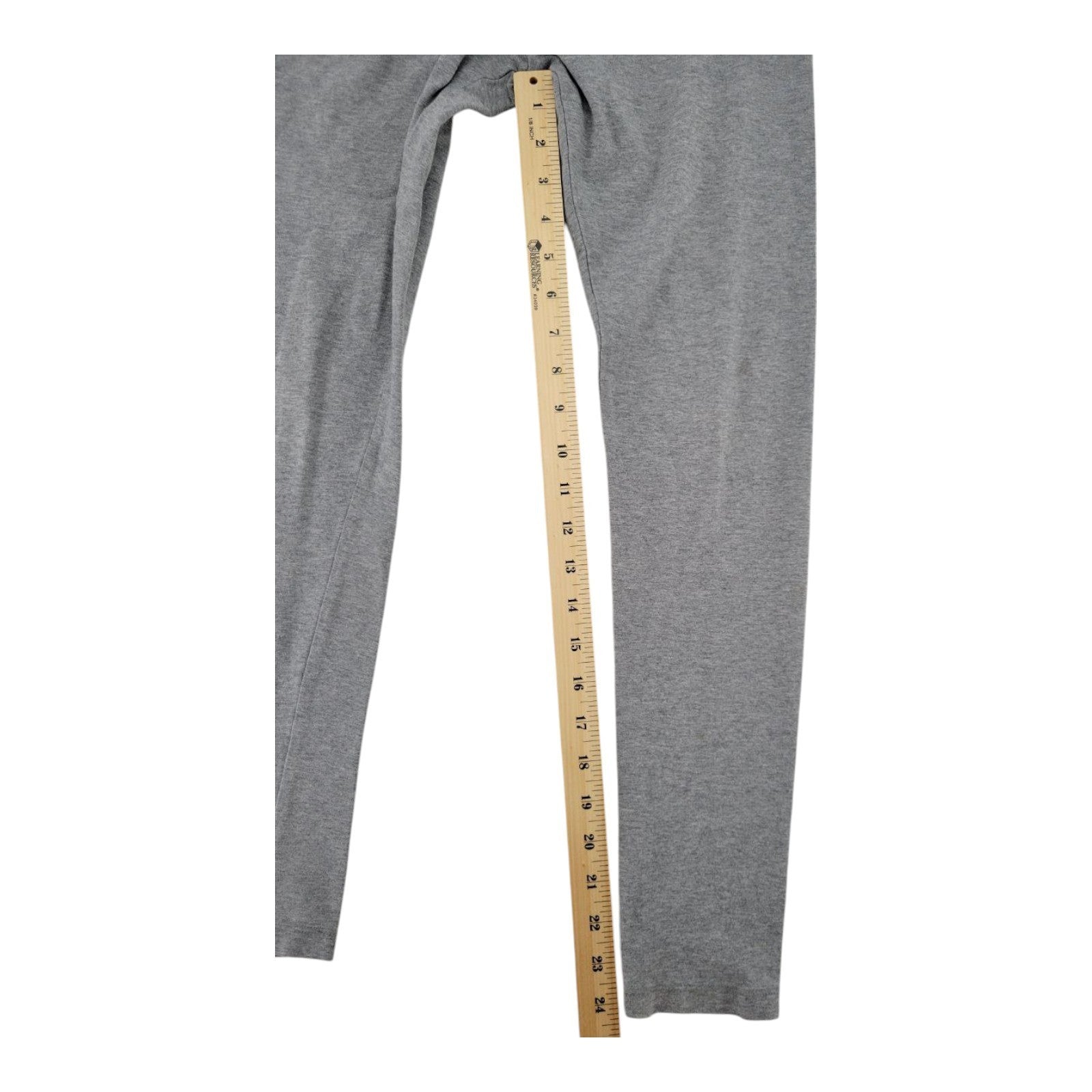 Forever 21 with Purpose Gray Yoga Foldover Waist Stretch Pants Womens Size M