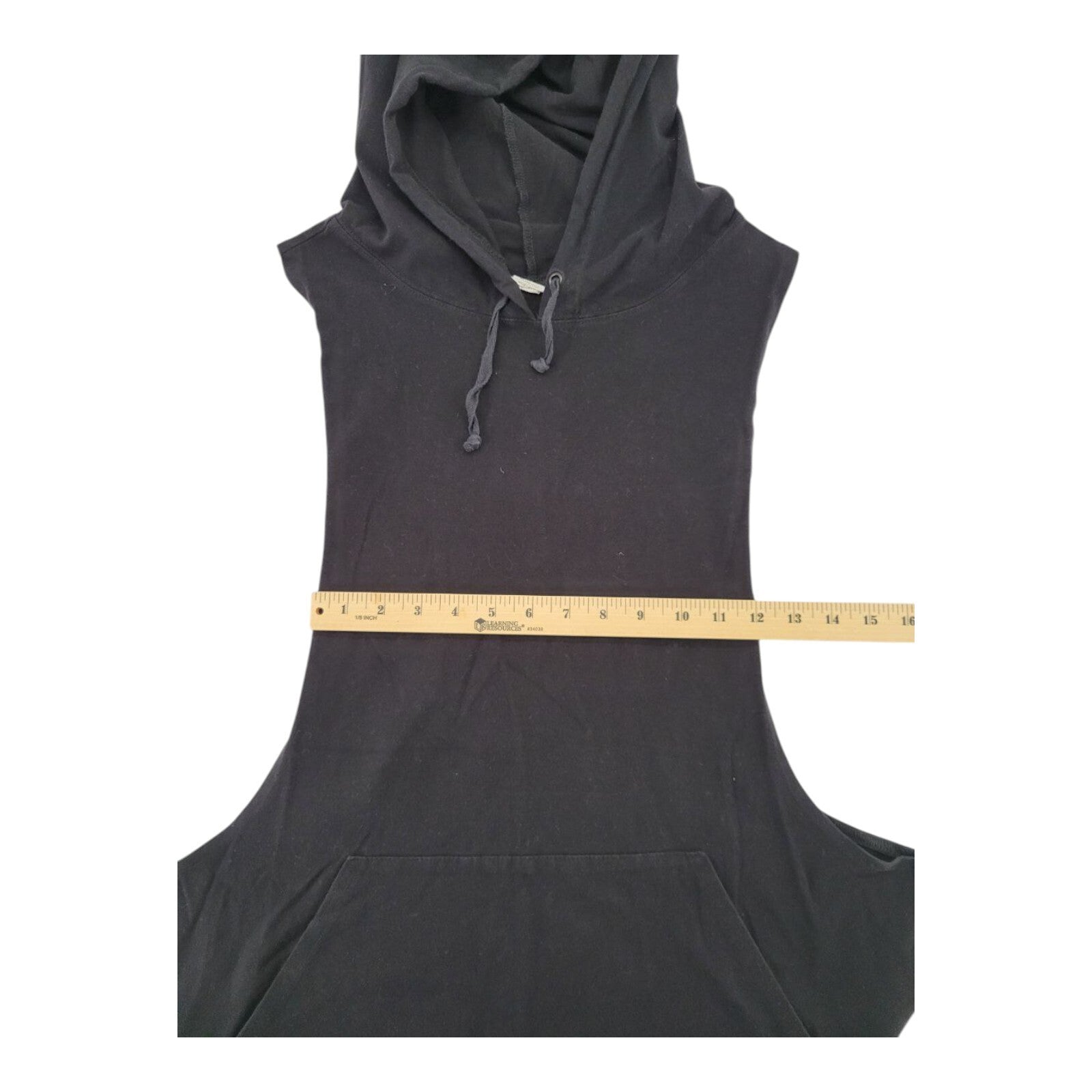 Iwearit Gear Sleeveless Hoodie Muscle Tanktop Black Size L