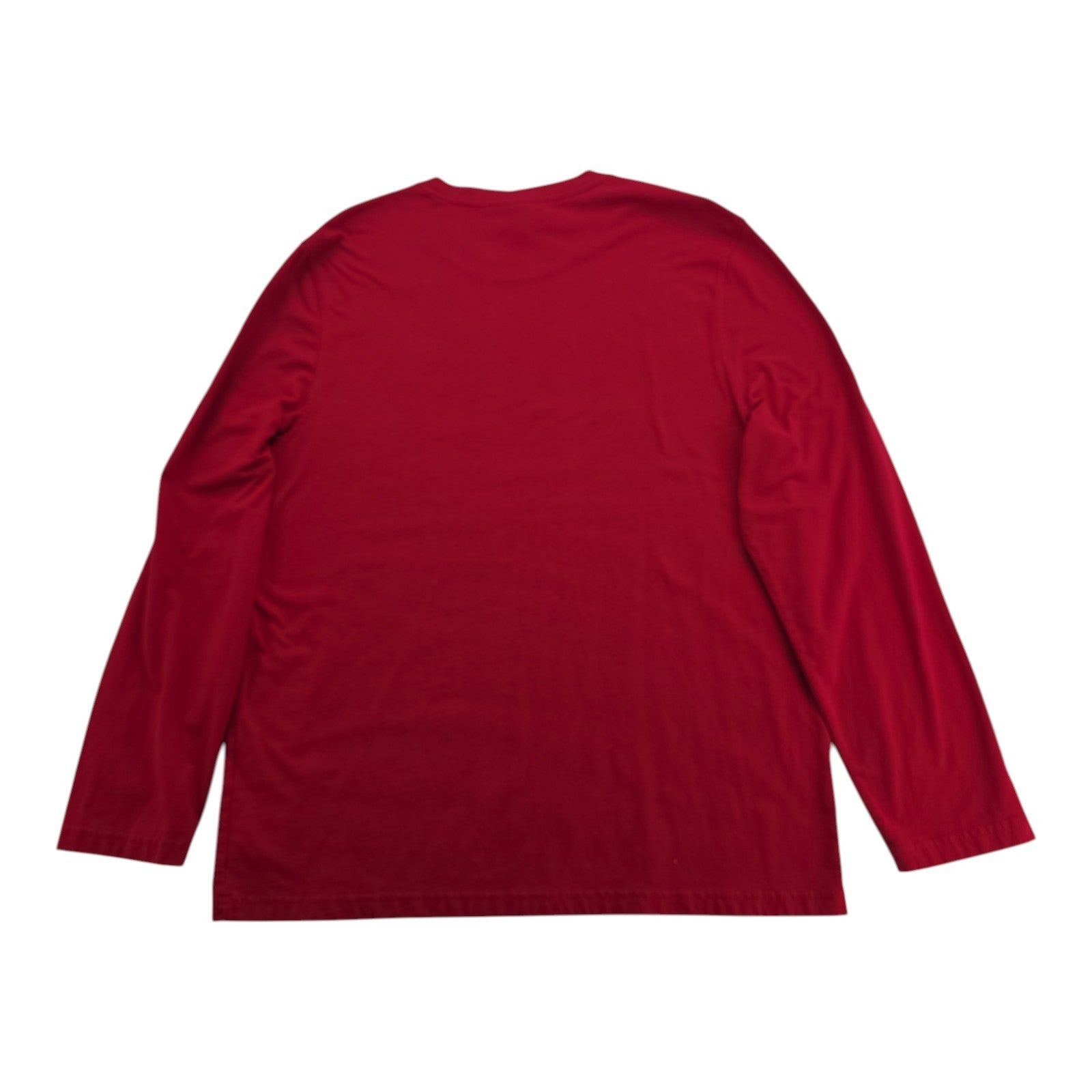 Family PJs Macy’s Men’s XL Red Merry Christmas Long Sleeve Shirt