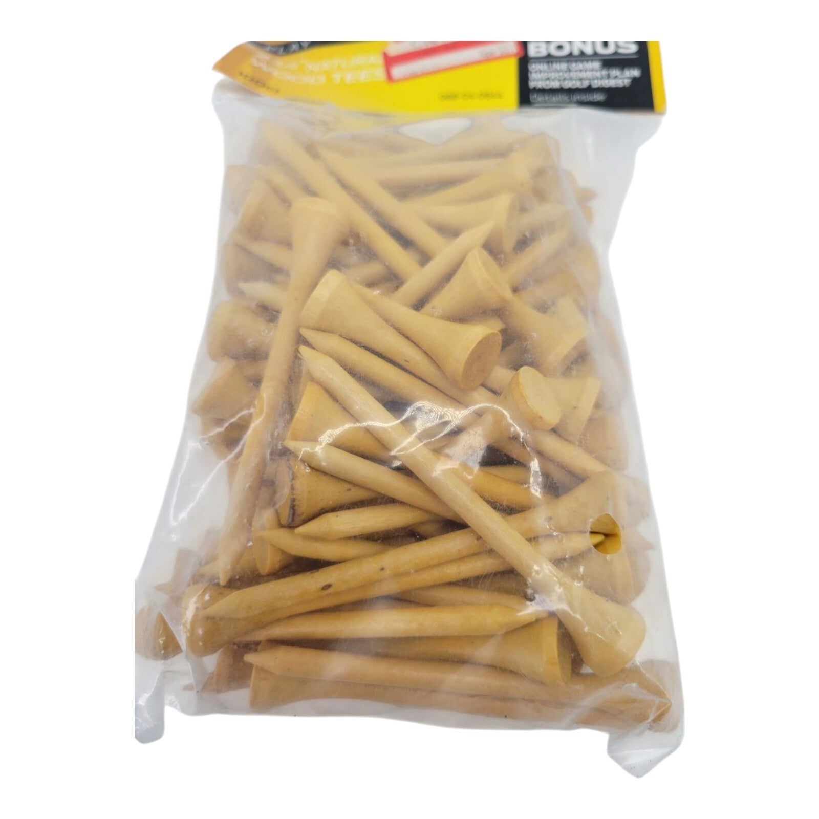 Golf Digest 2 3/4 in Natural Wood Golf Tees 100 Count