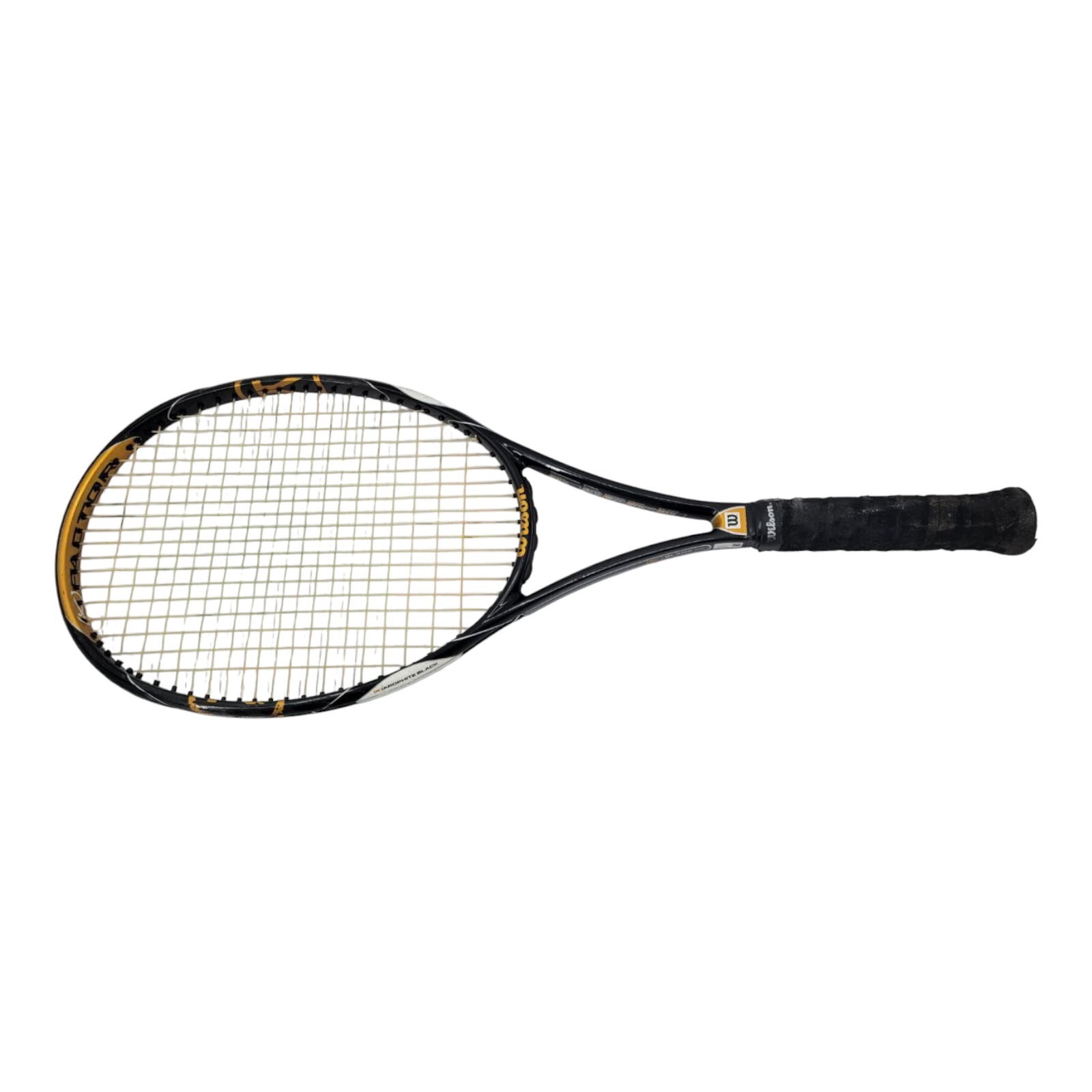 Wilson K Blade 98 Tennis Racquet 4 1/2" Grip Karophite Black Gold 27" x 10"