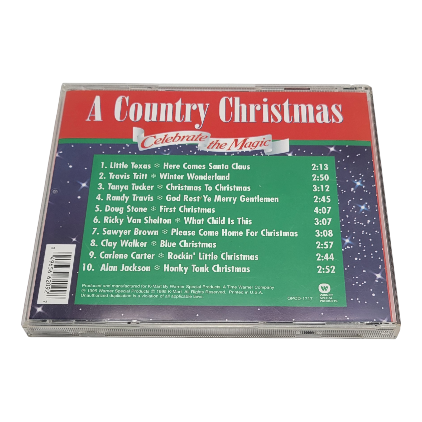 Country Christmas Music CD Bundle George Strait Alan Jackson Kenny Rogers