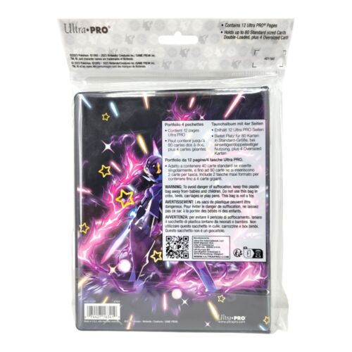 Ultra Pro Pokemon TCG Shiny Tinkaton SV Paldean Fates 4 Pocket 80 Card Binder