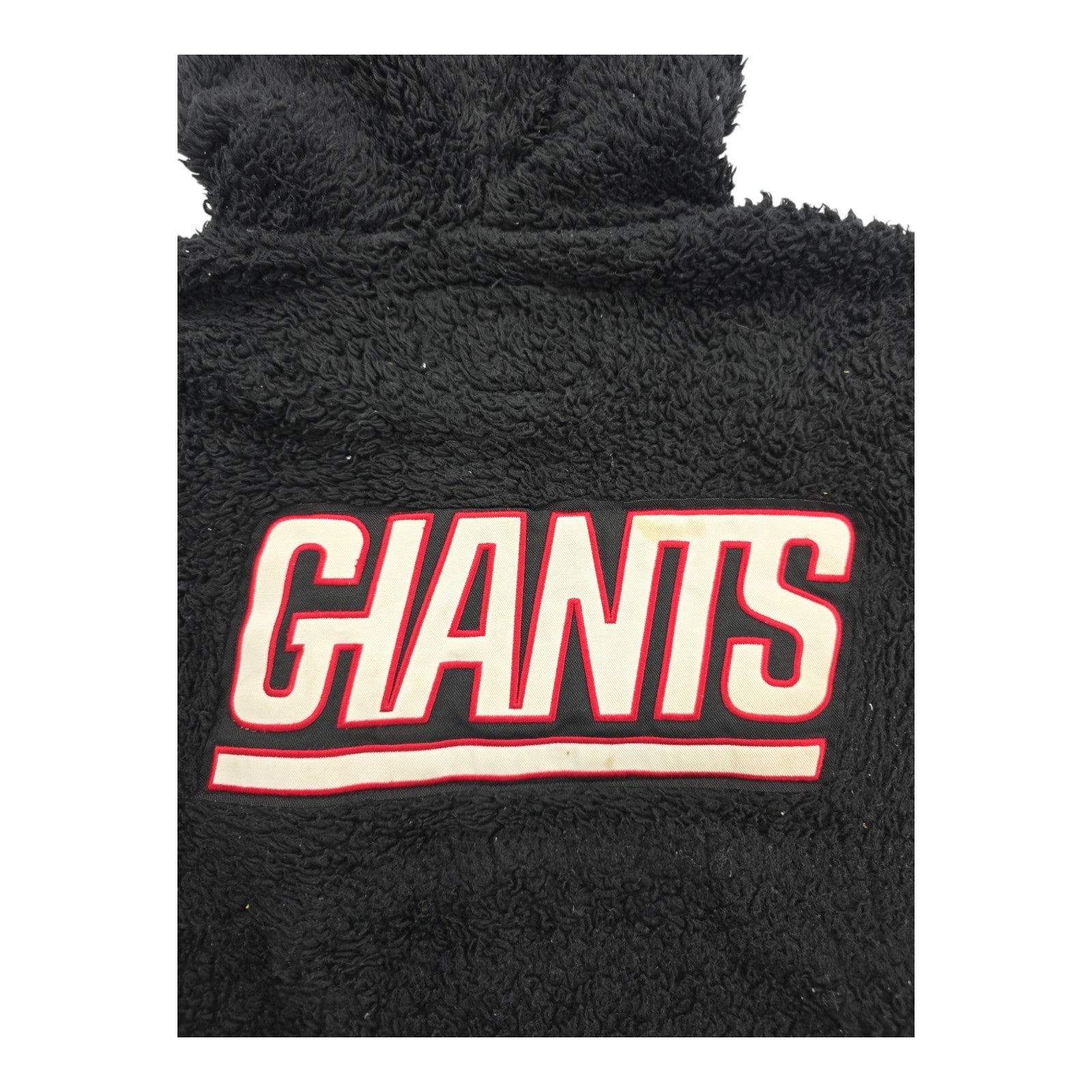 NFL Pro Line New York Giants Sherpa Fleece Hoodie Jacket Black Men’s XL
