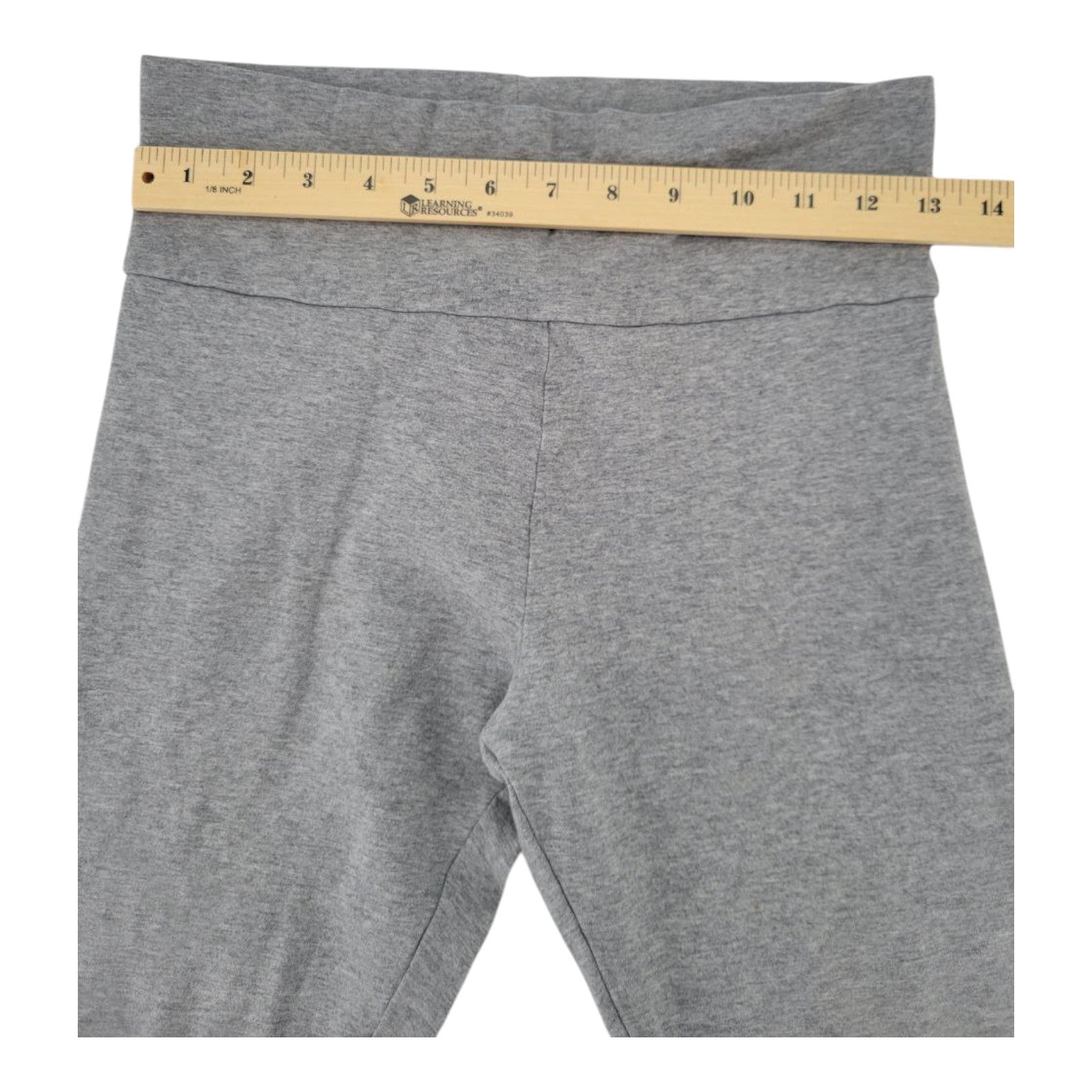Forever 21 with Purpose Gray Yoga Foldover Waist Stretch Pants Womens Size M