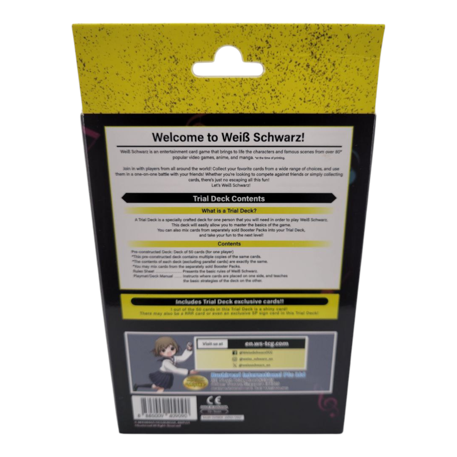 Weiss Schwarz Bocchi the Rock! Trial Deck English Edition 50 Cards