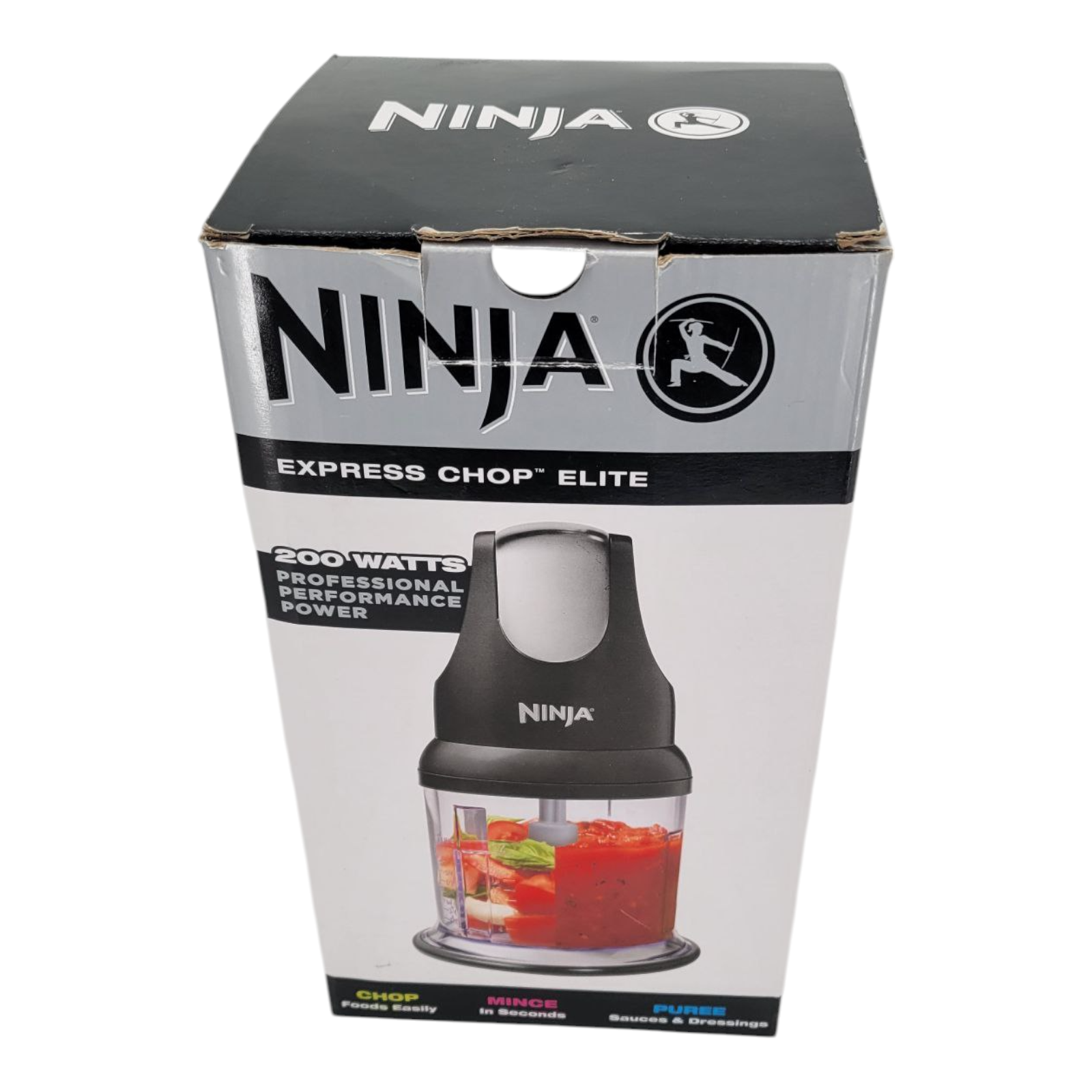 Ninja Food Chopper Express Chop 200W 16 Oz Bowl for Mincing Grinding Blending