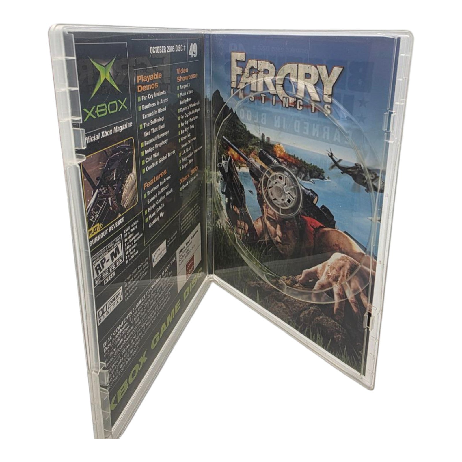 Far Cry Instincts Xbox Official Magazine Demo Disc #49 Tested
