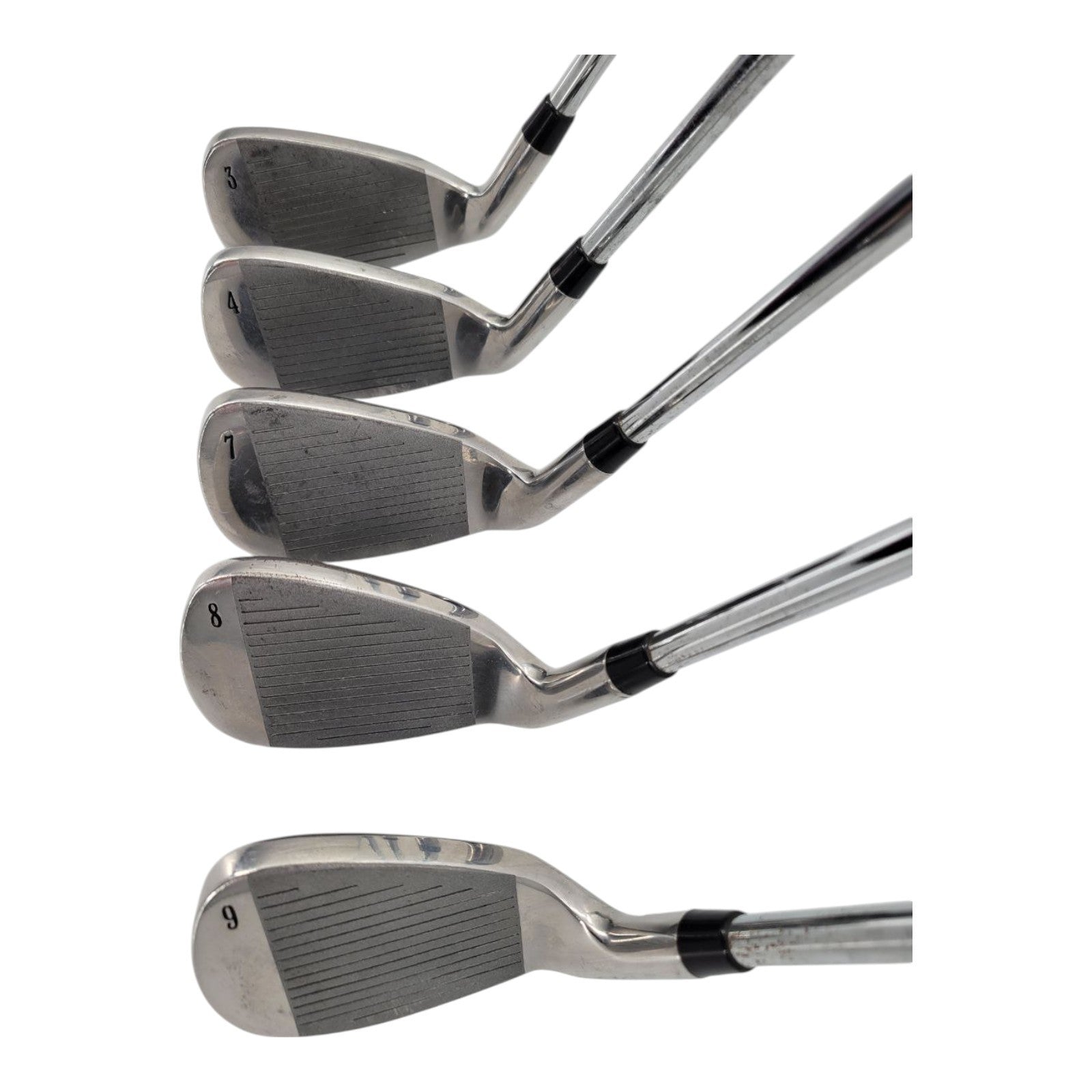 Warrior Golf TCP Technology Irons 3 4 7 8 9 Mens RH Steel Shafts Original Grips