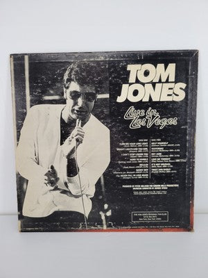 VTG 1969 TOM JONES Live In Las Vegas 12" LP Vinyl (PAS 71031)