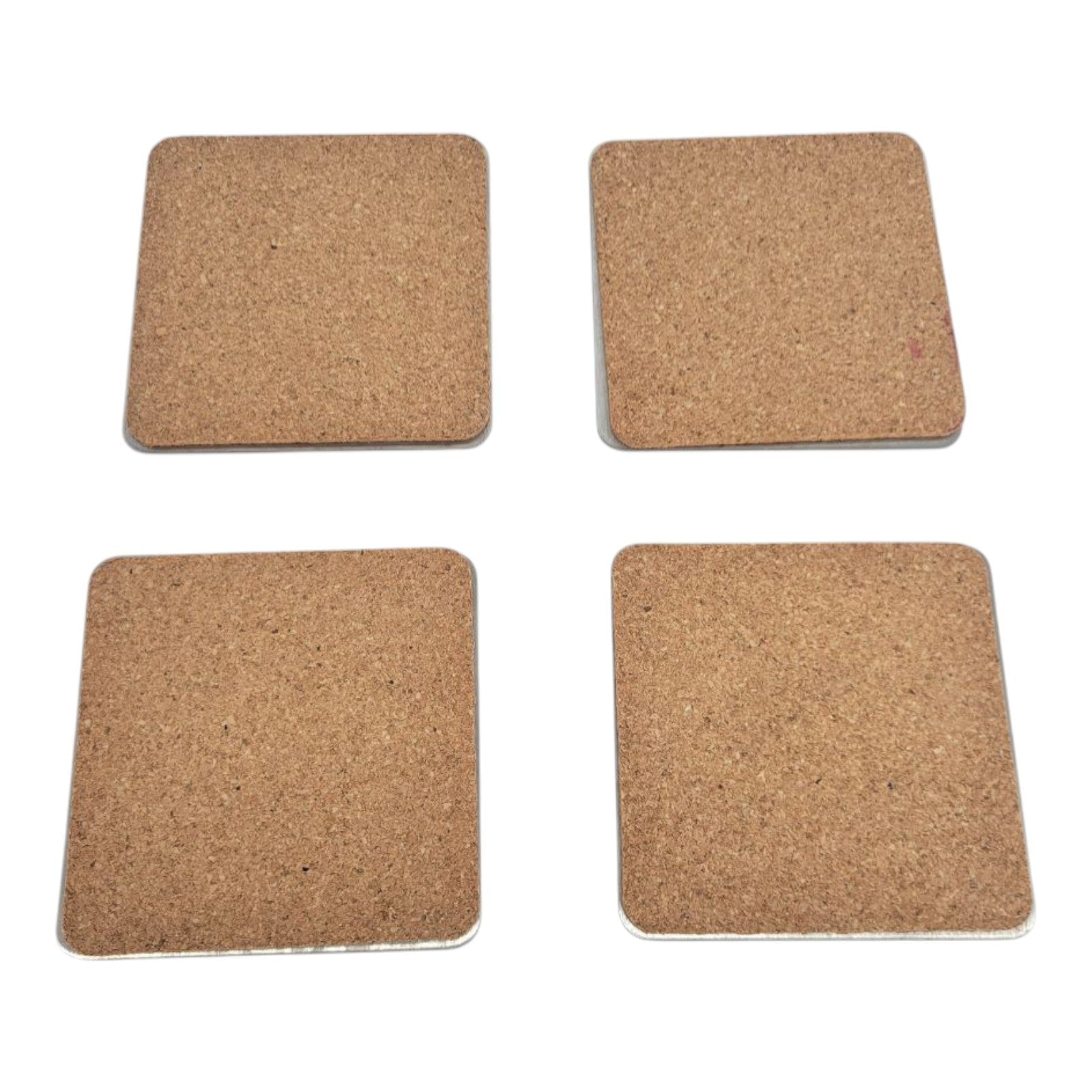 New York Yankees Coasters Set of 4 MLB Metal Cork Barware Drink Mats