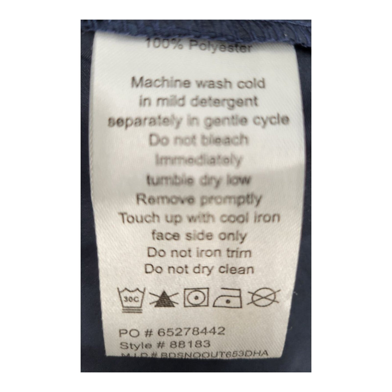 Core 365 Amazon Fulfilment Blue Jacket Zippered Front w/ Pockets Mens 2XL