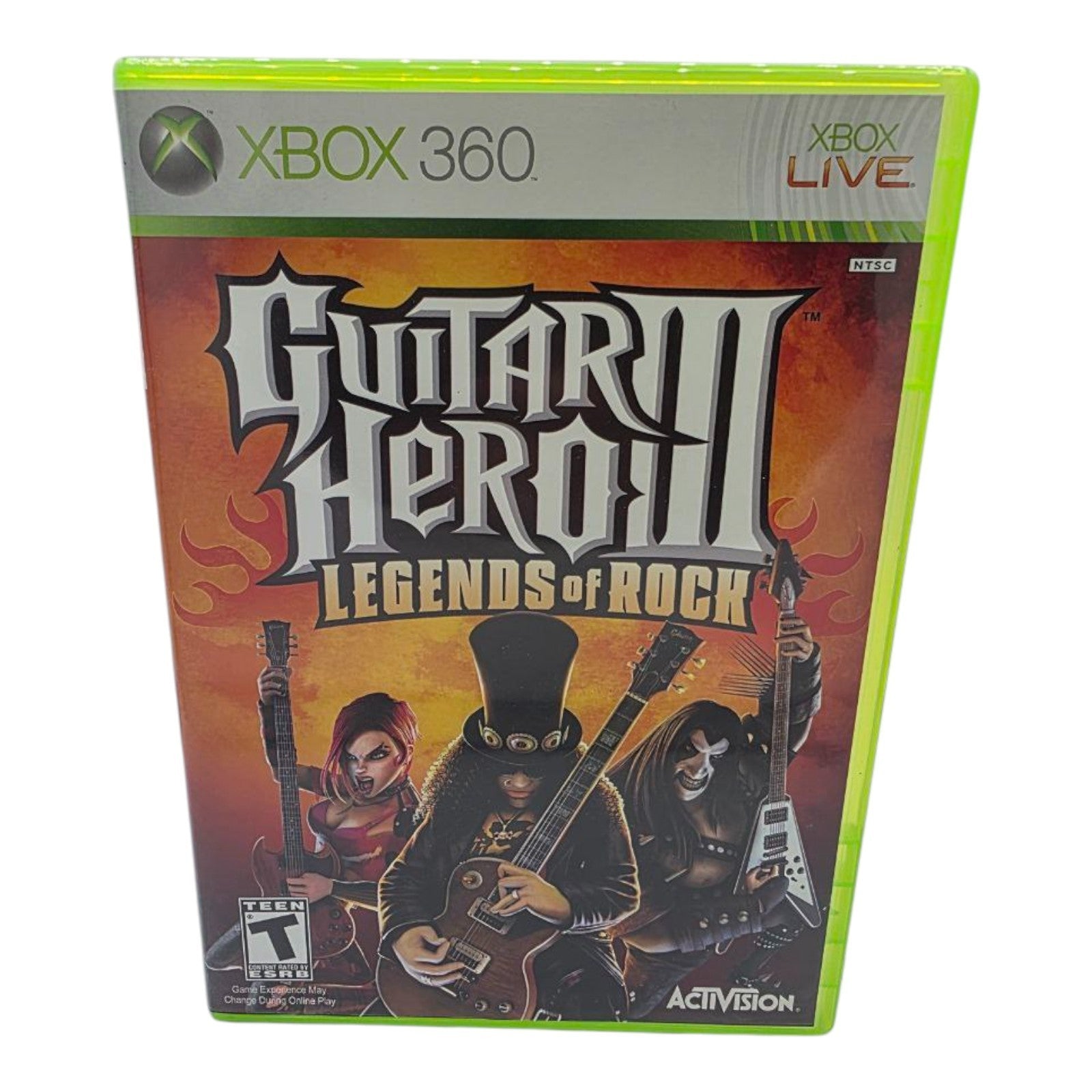 Guitar Hero III Legends of Rock Xbox 360 Complete with Manual - Not for Resale