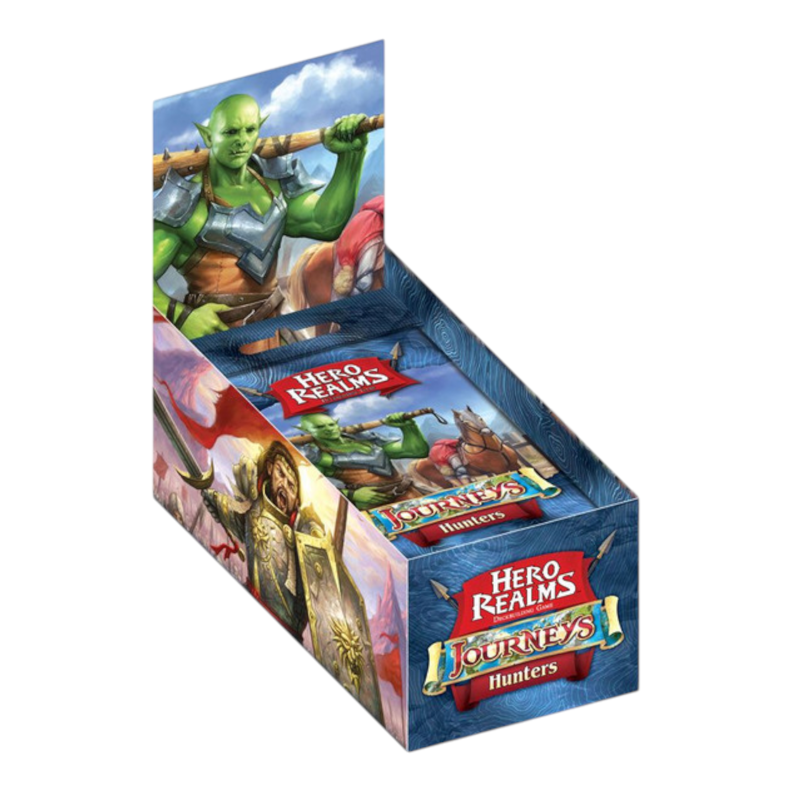 Hero Realms Deckbuilding Game Journeys Hunters Booster Display