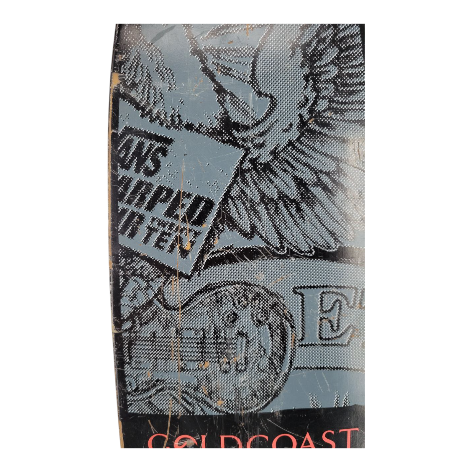 GoldCoast Concrete Wave Vans Warped Tour Edition Longboard Skateboard 33"