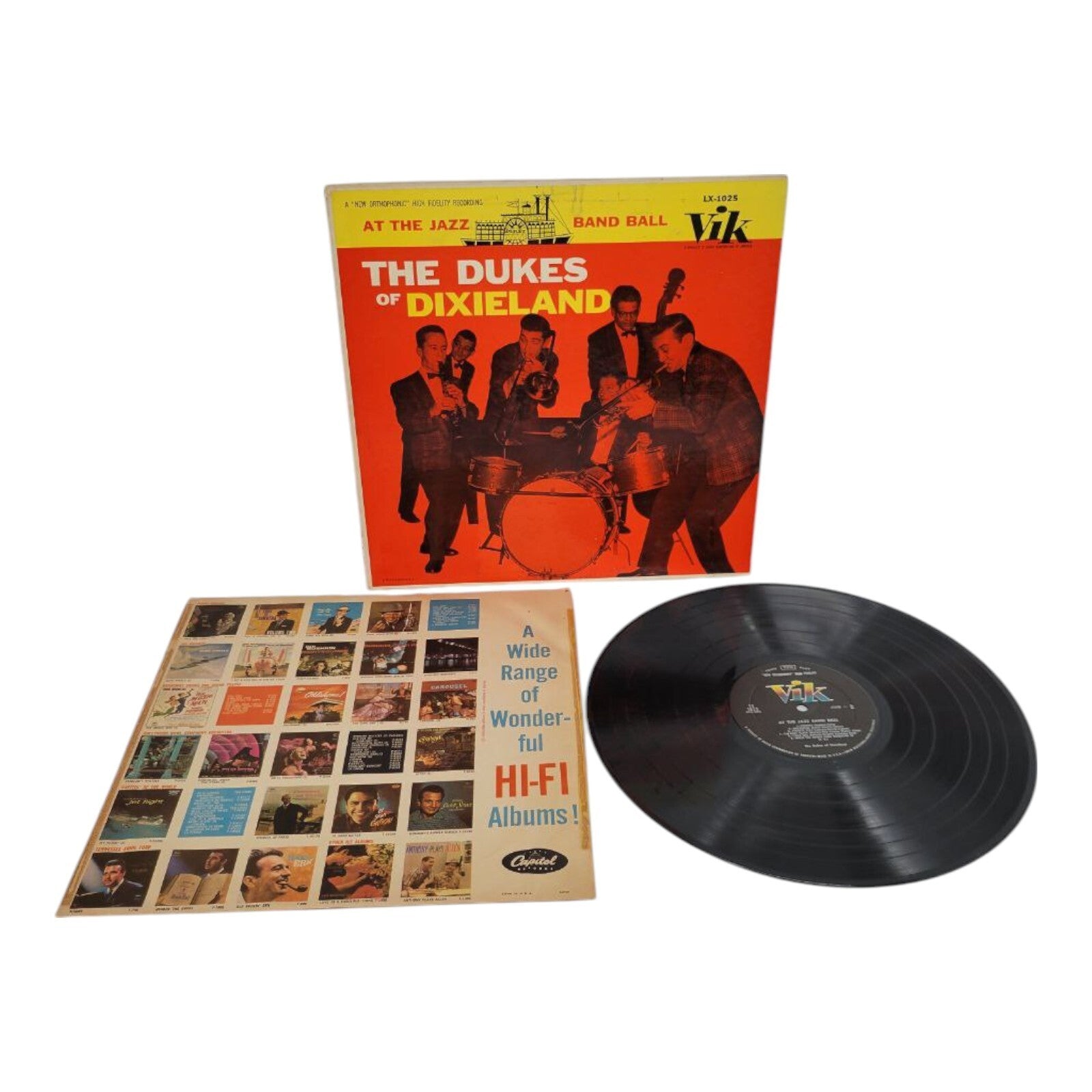 The Dukes of Dixieland Vinyl LP Bundle Audio Fidelity ST90254 Vik LX1025
