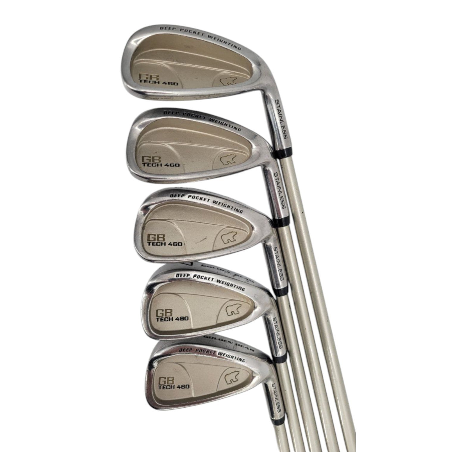 Golden Bear GB Tech 460 Golf Club Set RH Men's U.L.S 2 Graphite Shafts