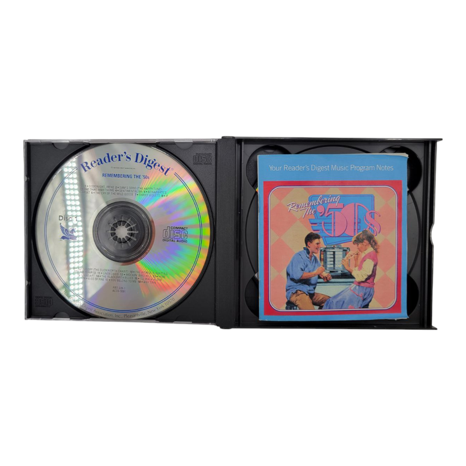 Readers Digest Remembering the 50s and 1957 Your Hit Parade 4 CD Bundle