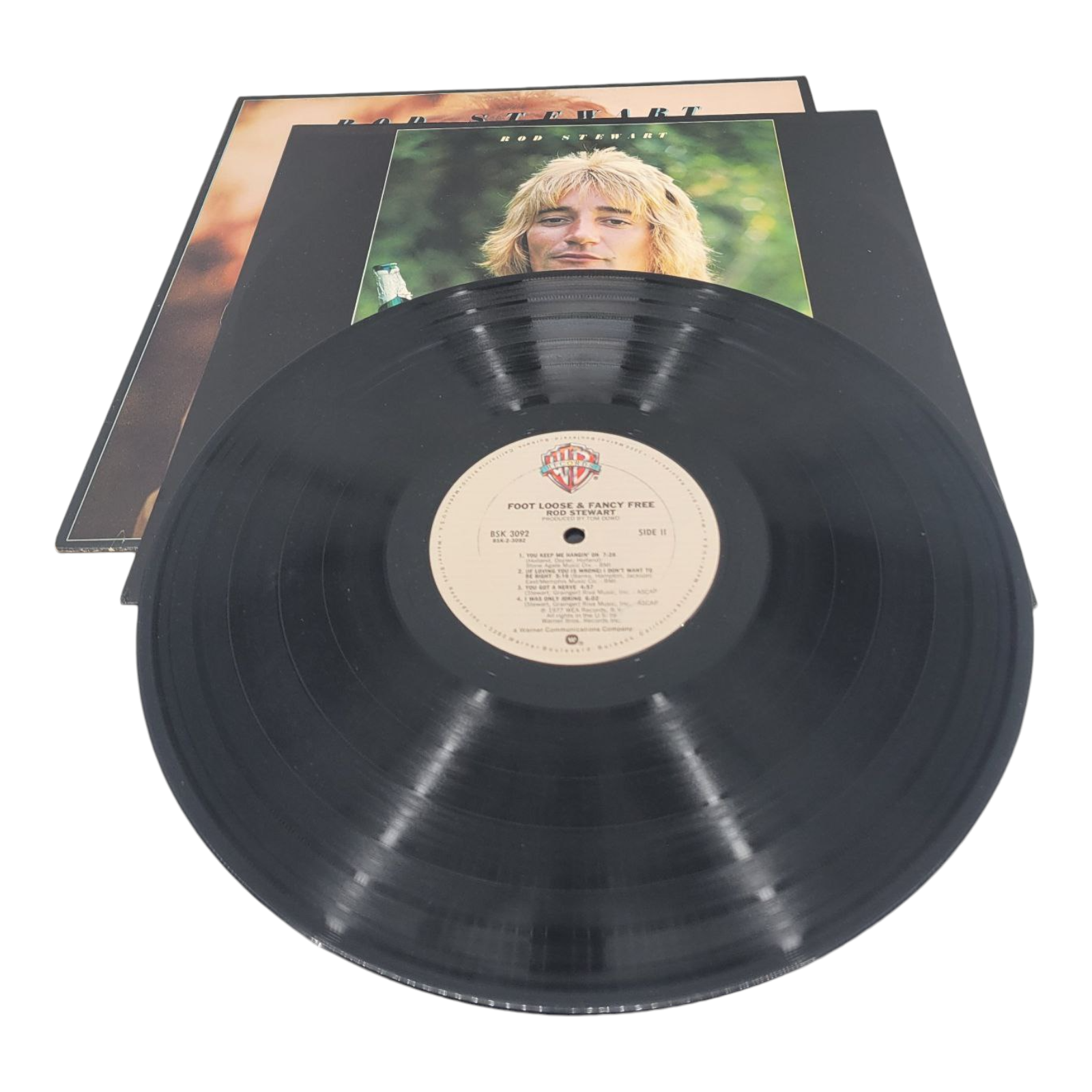 Rod Stewart Foot Loose & Fancy Free Vinyl LP BSK 3092 Columbia House 1977