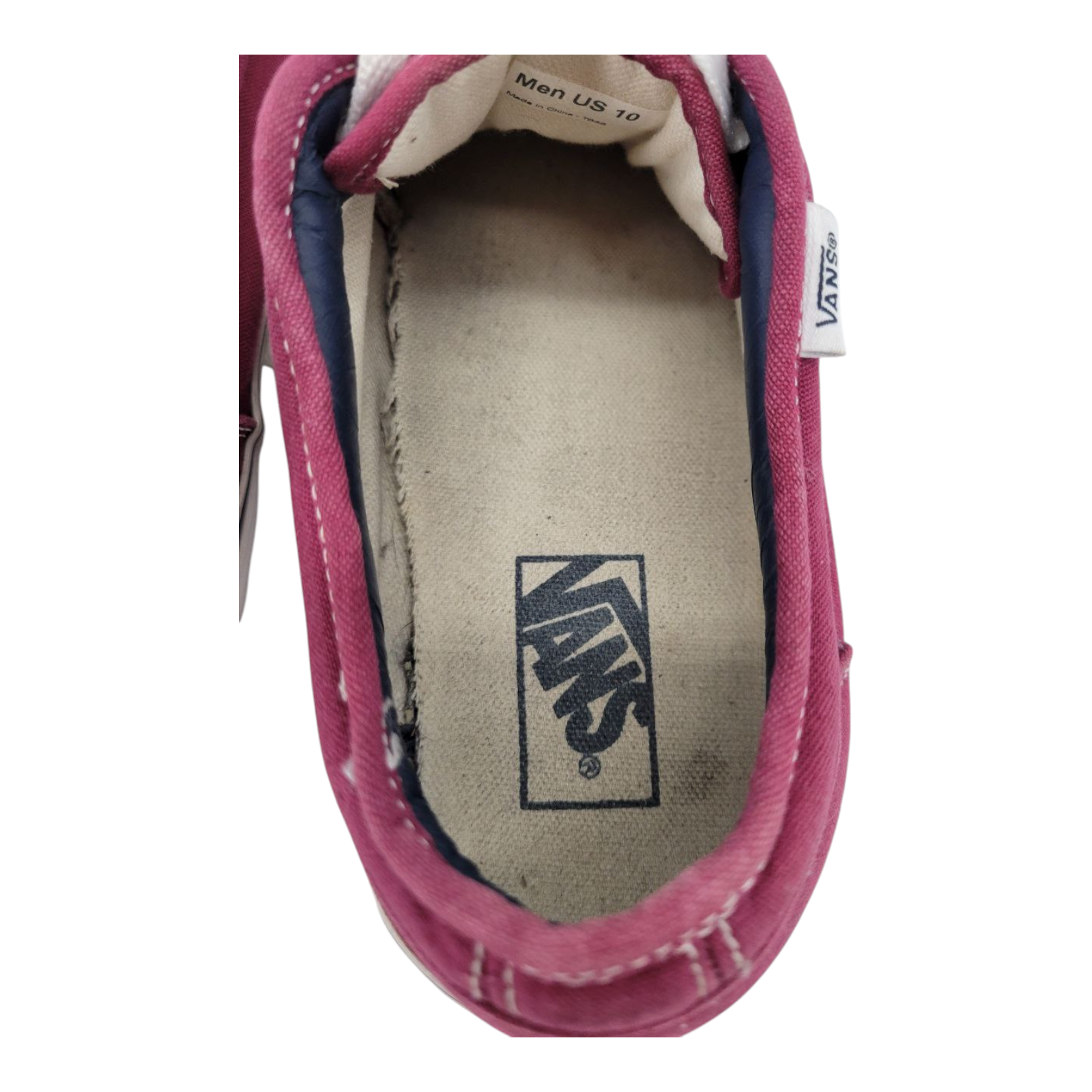 Vans Port Royal Moon Indigo 106 Vulcanized Mens Low Top Lace Up Sneakers Size 10